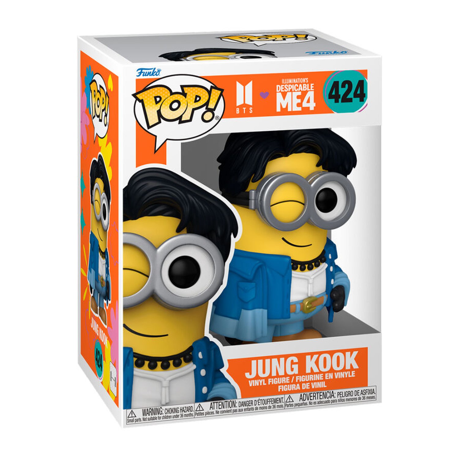 Figura POP Gru Mi Villano Favorito 4 Jung Kook Minion