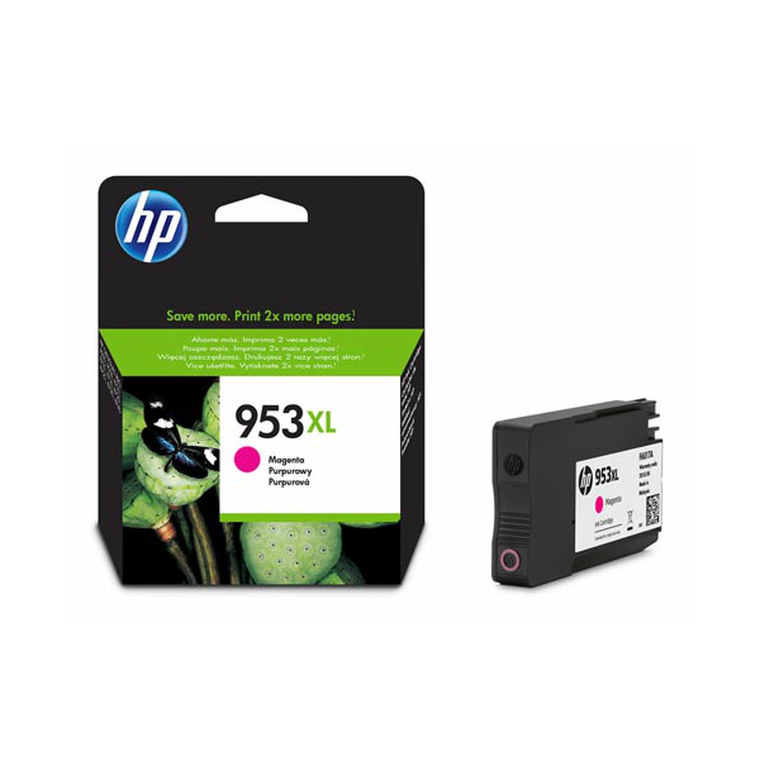 HP 953XL CARTUCHO DE TINTA HP953XL MAGENTA (F6U17AE)