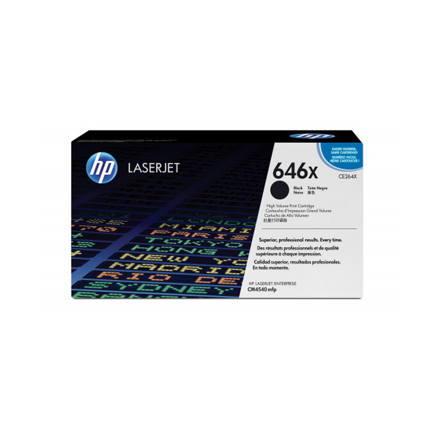 HP 646X TONER HP646X NEGRO (CE264X)