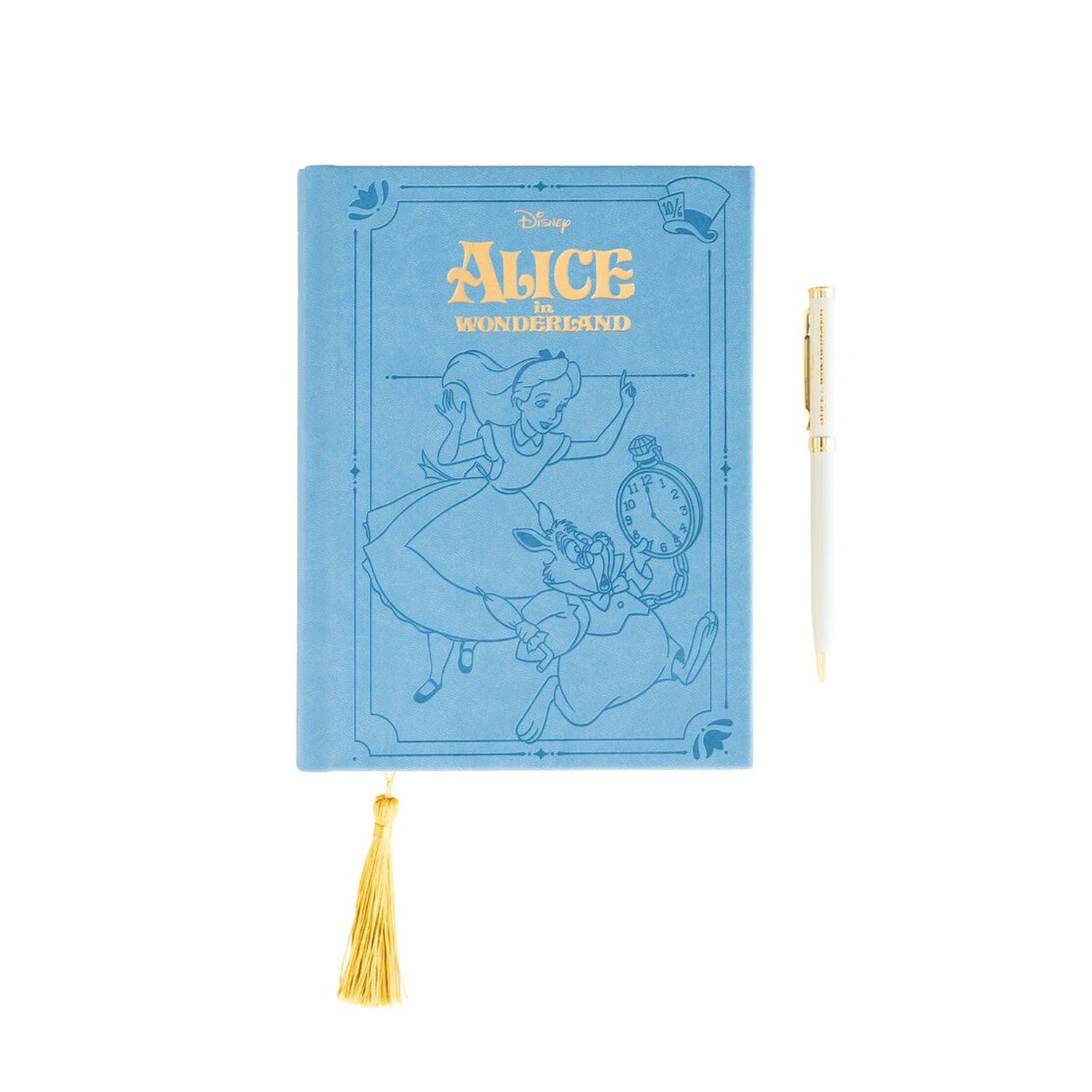 Set Cuaderno A5 + Boligrafo Alicia en el Pais de las Maravillas Disney