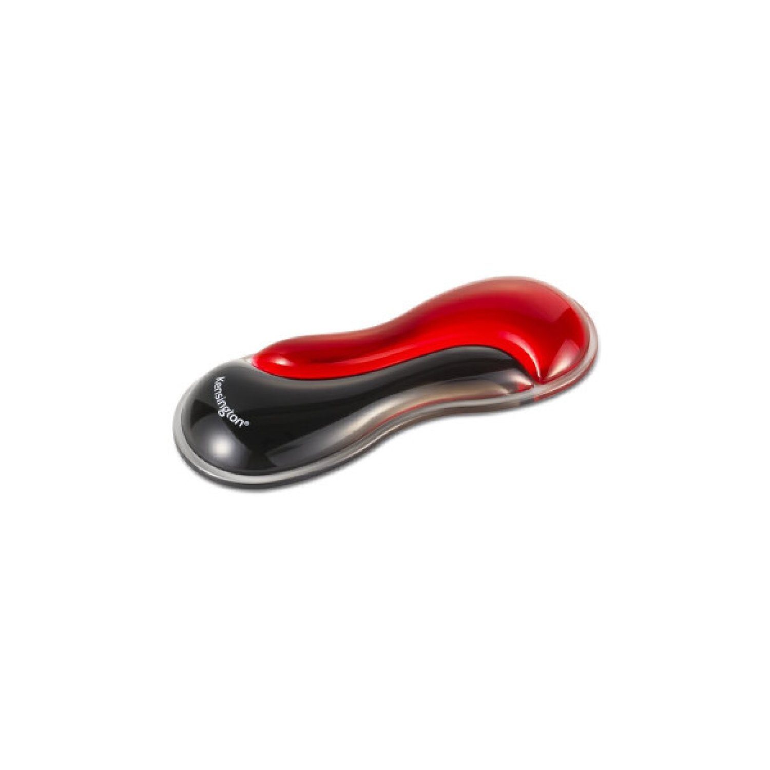 Kensington K62440 · Reposamuñecas Gel Duo · Ratón/Trackball · Negro/Rojo