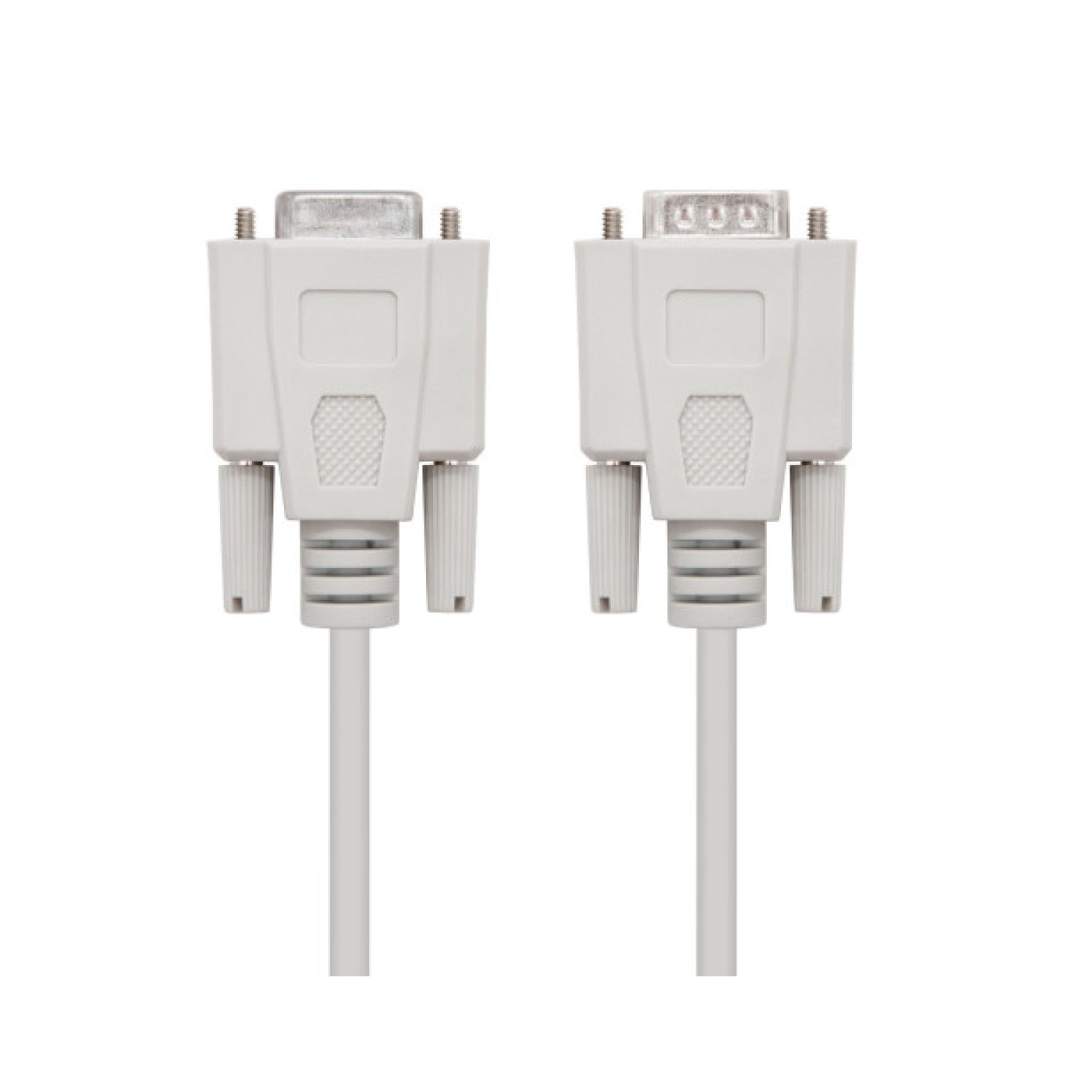 Nanocable Cable Serie Null Modem · DB9 Macho-Hembra · 6 metros