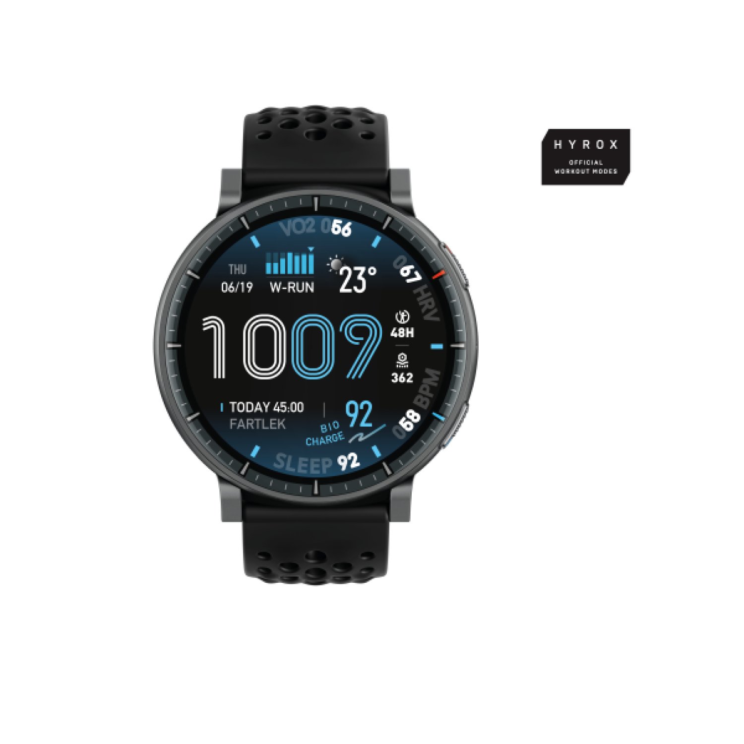 Amazfit Active Max · Smartwatch · 1,5" AMOLED · 480x480 px · Pantalla Táctil · Negro