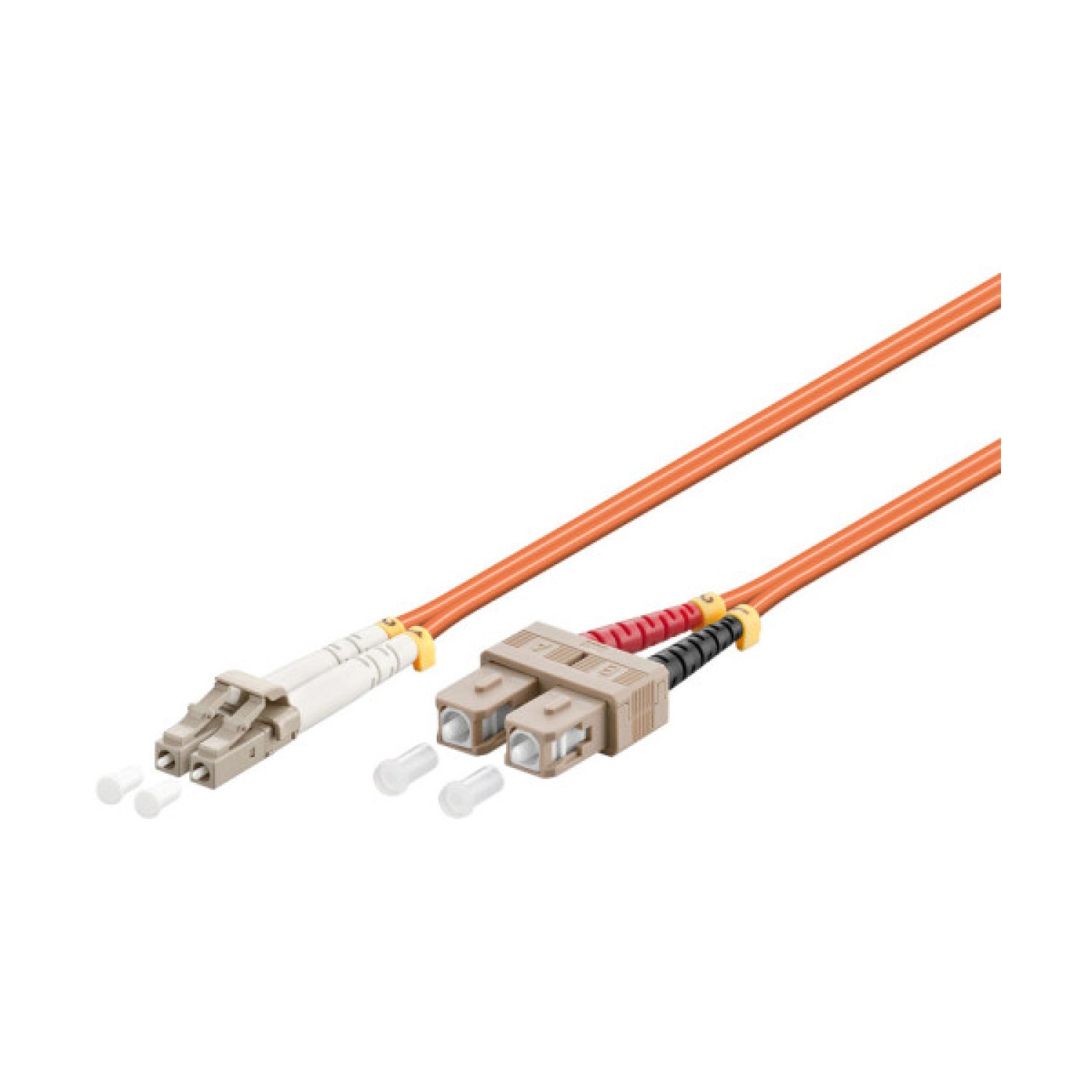 WP · Cable Fibra Óptica · LC/SC 10m · Naranja · InfiniBand