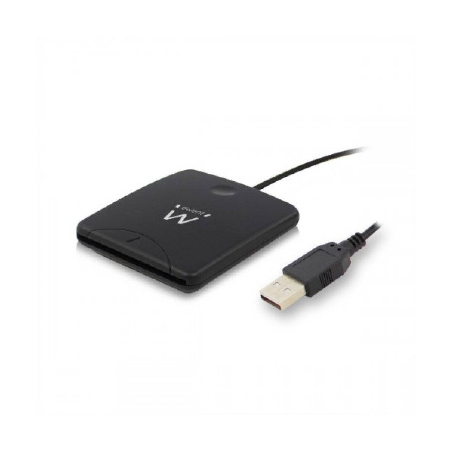 Ewent EW1052 · Lector Tarjeta Inteligente · USB 2.0 · Negro