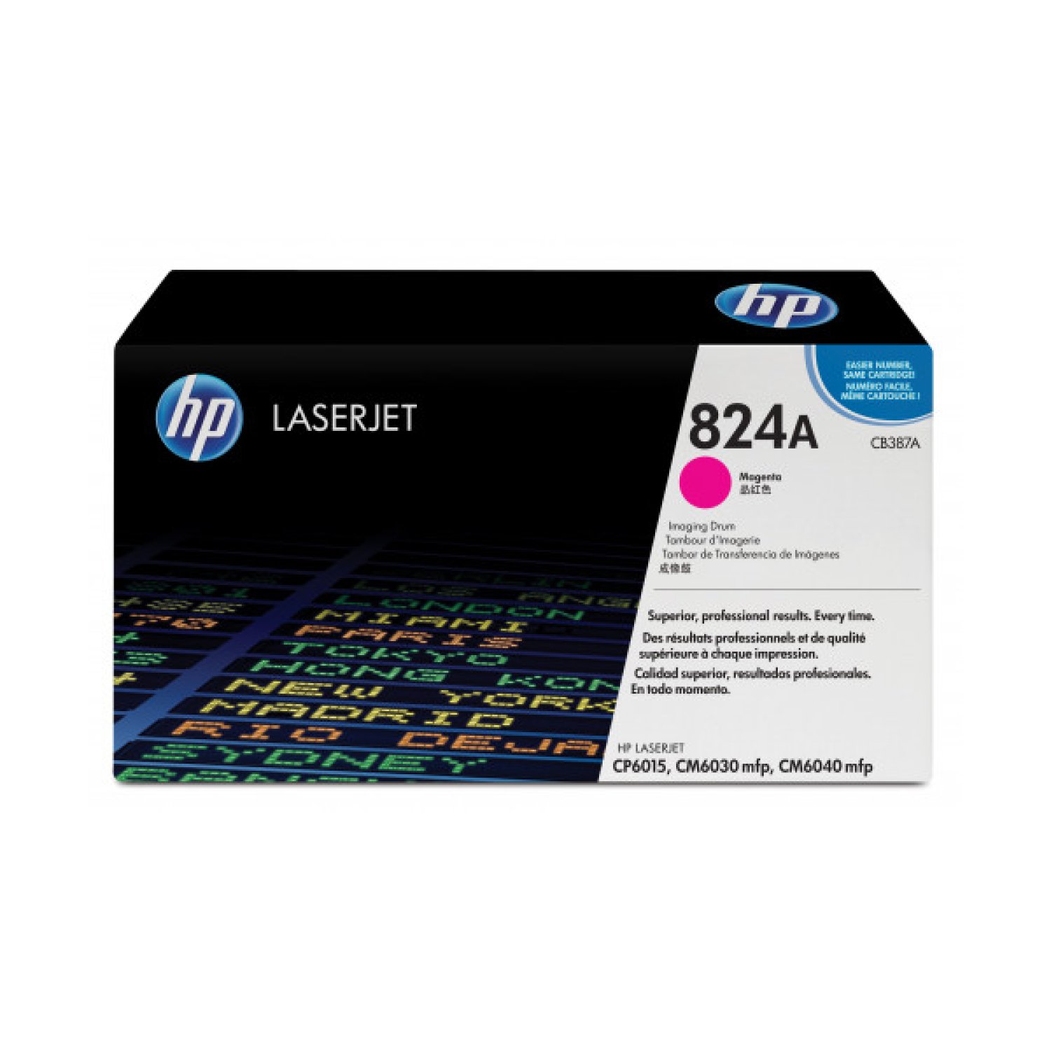 HP 824A · Tambor Magenta · CB387A