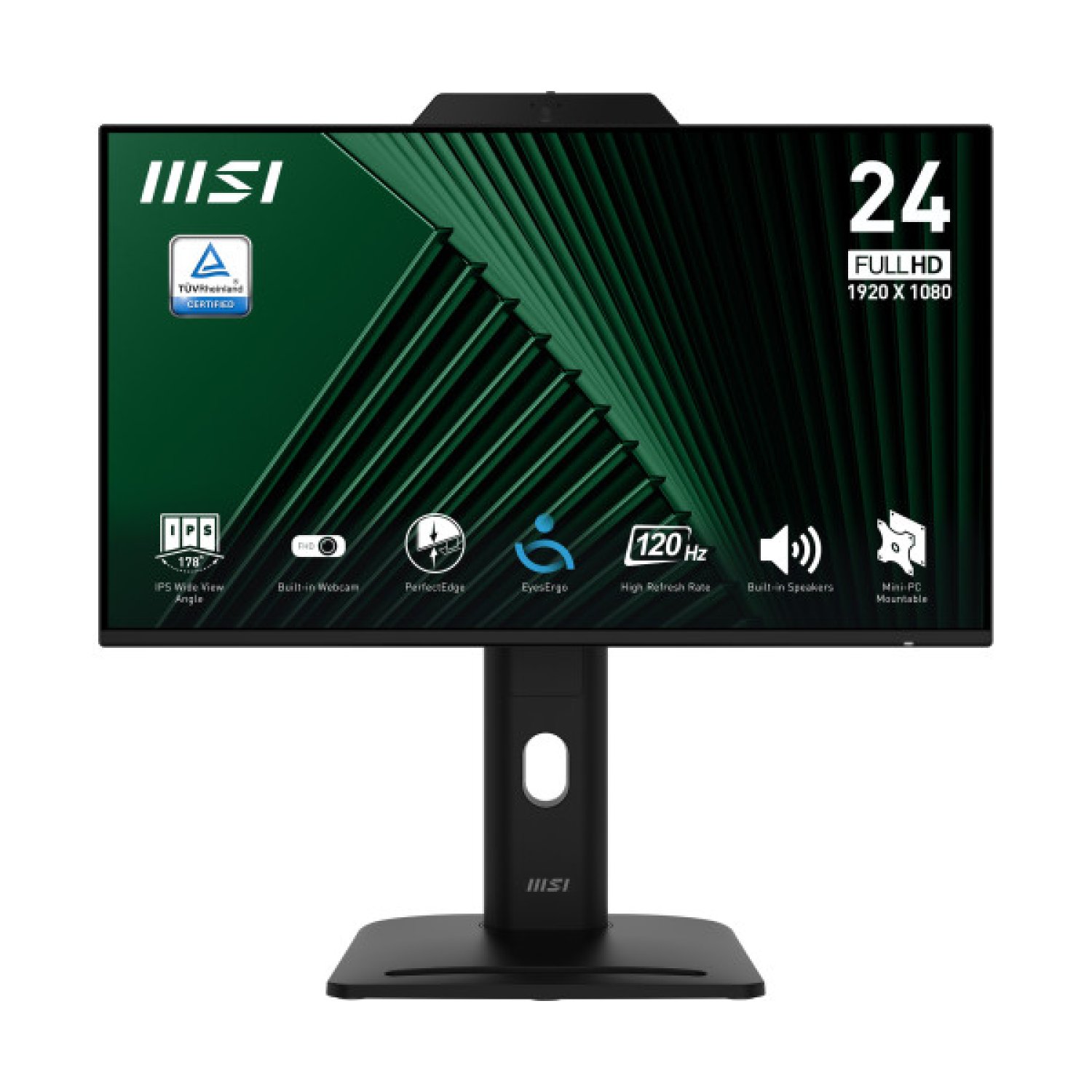 MSI Pro MP242PMG · 23,8" Full HD · 1920x1080 · Panel IPS · Negro