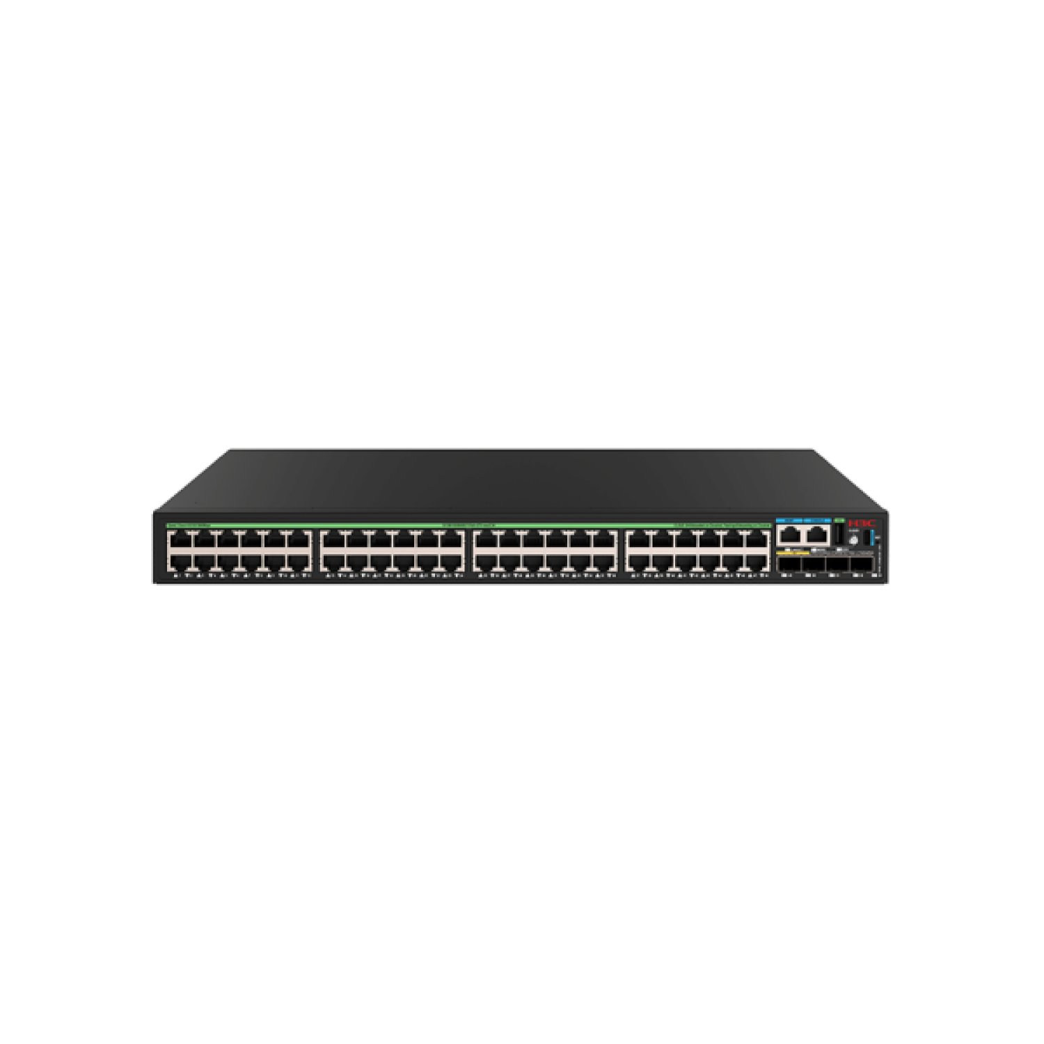 H3C S5136S · Switch Ethernet 48 Puertos Gigabit · 4 SFP+ 10G · AC