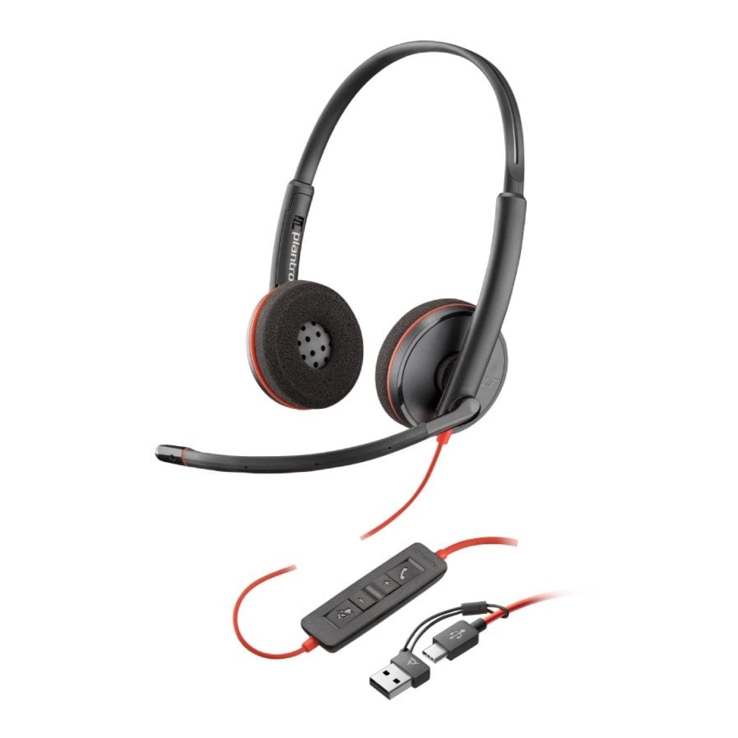 Poly BW3220 · Auriculares Estéreo Profesionales