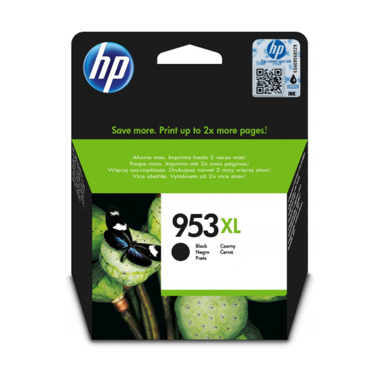 HP 953XL · Cartucho de Tinta · Negro · Alta Capacidad