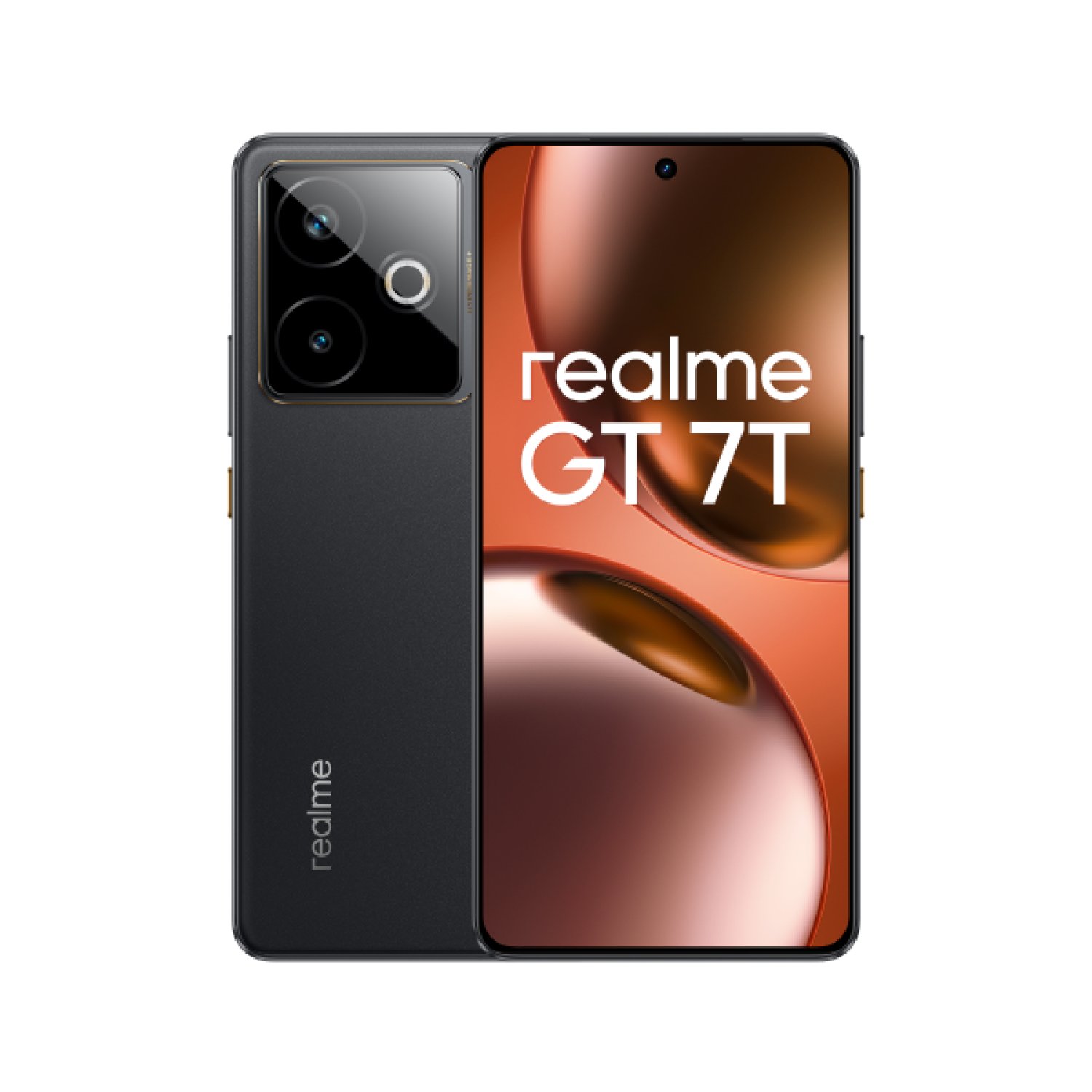 Realme GT 7T · 6,8" · Android 15 · 5G · 12GB RAM · 512GB · 7000 mAh · Negro