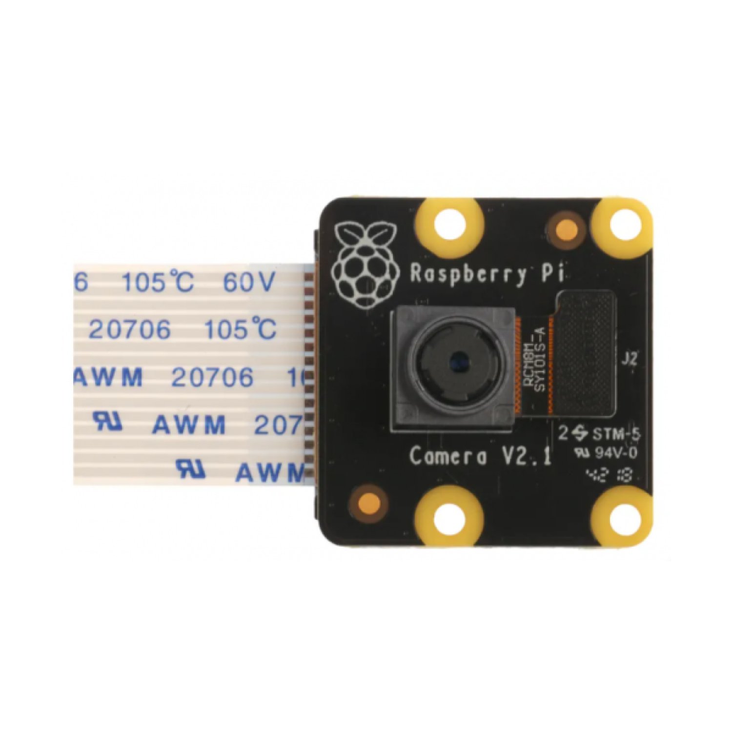 Raspberry Pi · Cámara PiNoir Module V2.1 · Sensor 8MP · Multicolor · Flexible