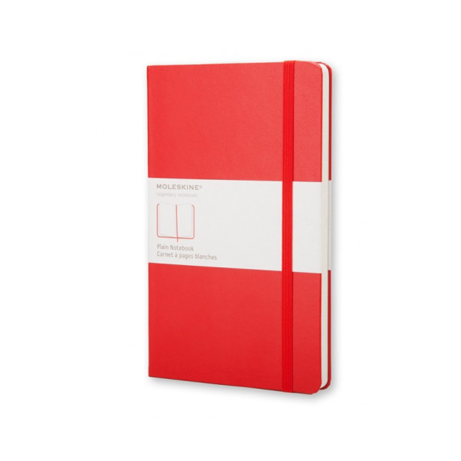 Moleskine · Libreta Clásica · Tapa Dura Roja · 9x14cm · Papel Lisa