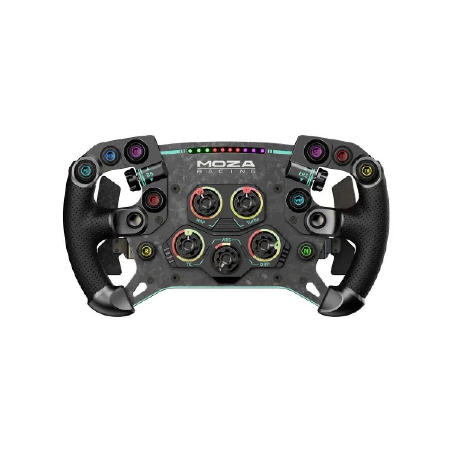 Moza Racing RS056 · Volante + Mando · Negro