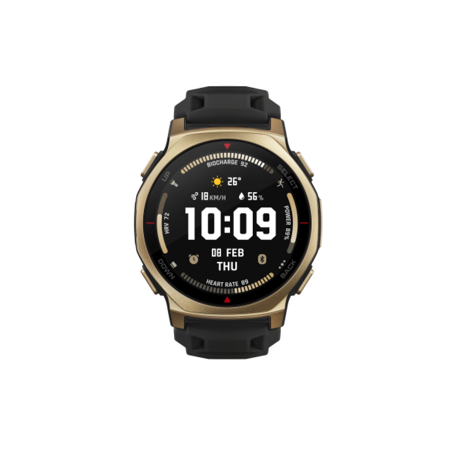 Amazfit T-Rex 3 Pro · Smartwatch 1,32" AMOLED · GPS · WiFi · 466x466 px · Oro