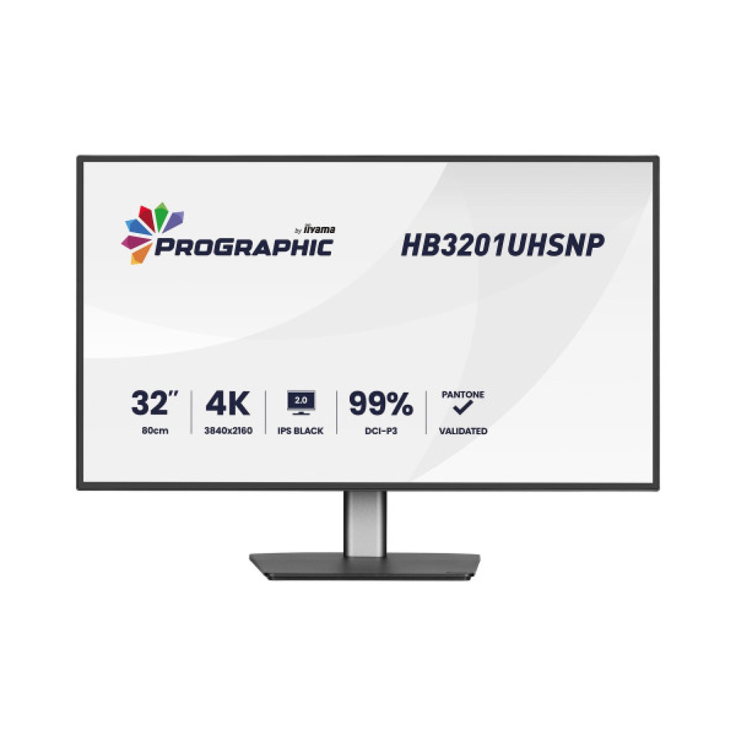 Iiyama Monitor IPS · 31,5" · 4K 3840x2160 · 60Hz · LED