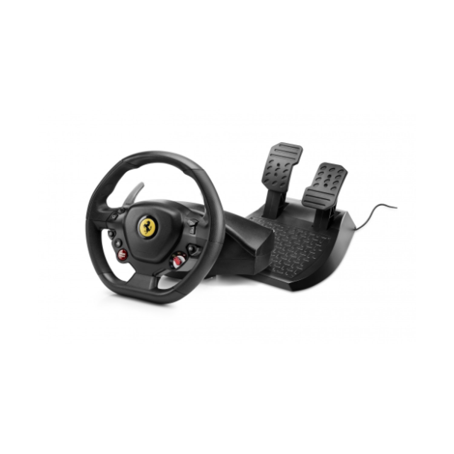 Thrustmaster T80 Ferrari 488 GTB · Volante + Pedales · PlayStation 4 · Negro