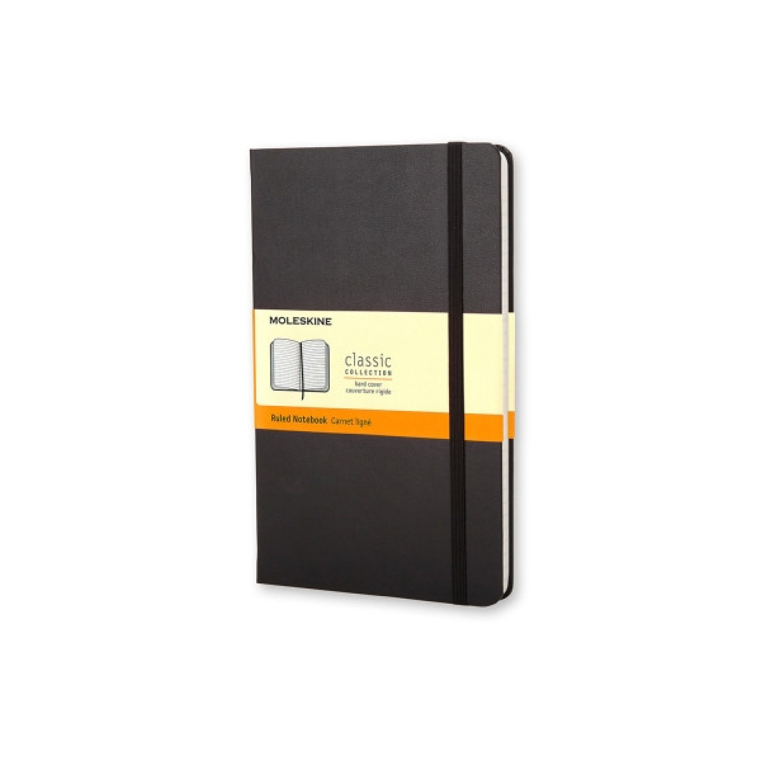 Moleskine Libreta Clásica · Tapa Dura · 13x21cm · Cuadriculada · Negra