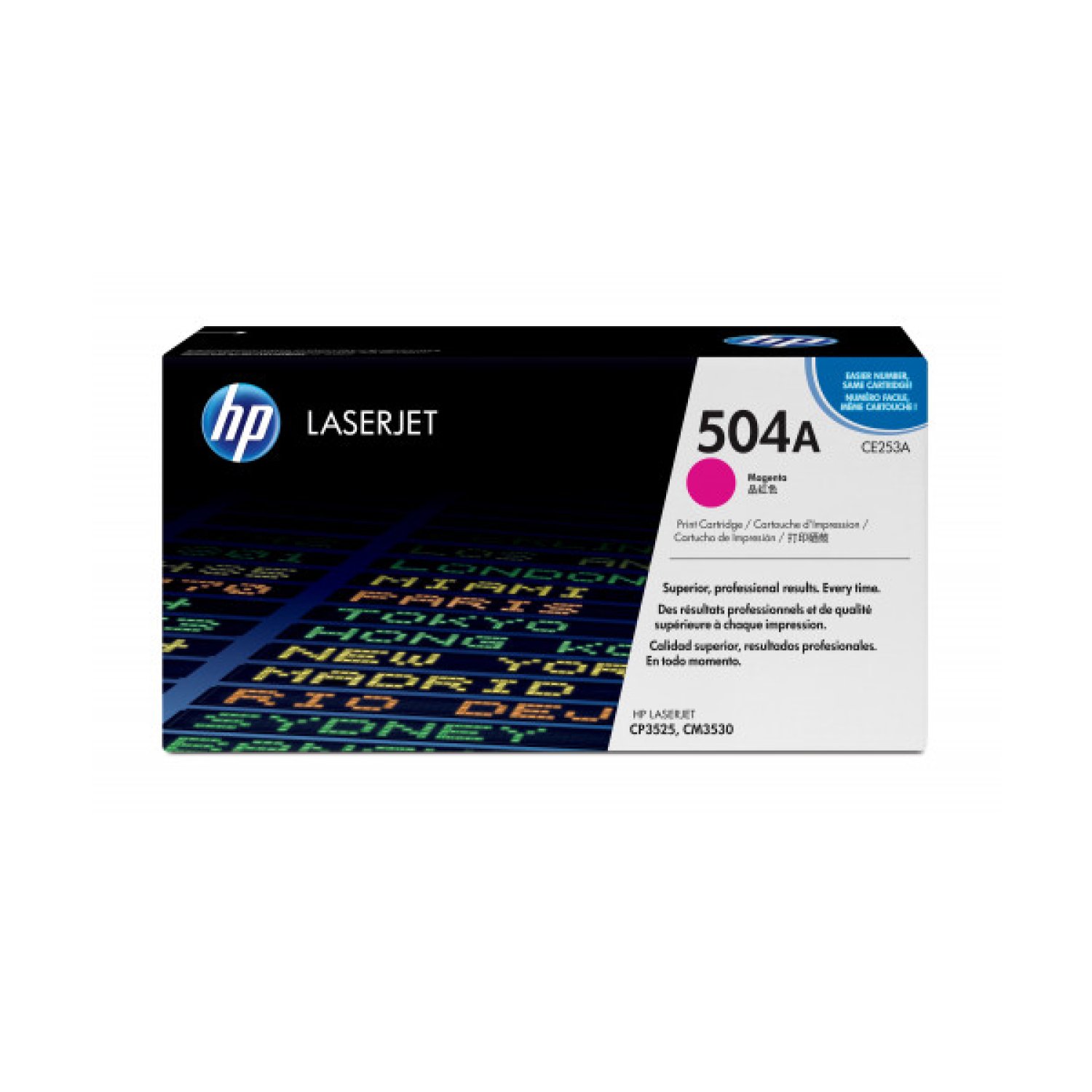 HP 504A · Tóner Magenta · CE253A