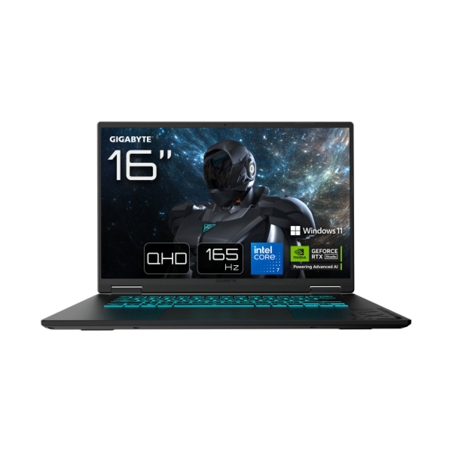 Gigabyte A16 Pro · Portátil Gaming · Intel Core 7 240H · 32GB DDR5 · 1TB SSD · 16" QHD+ 165Hz · RTX 5070 Ti 12GB · Windows 11