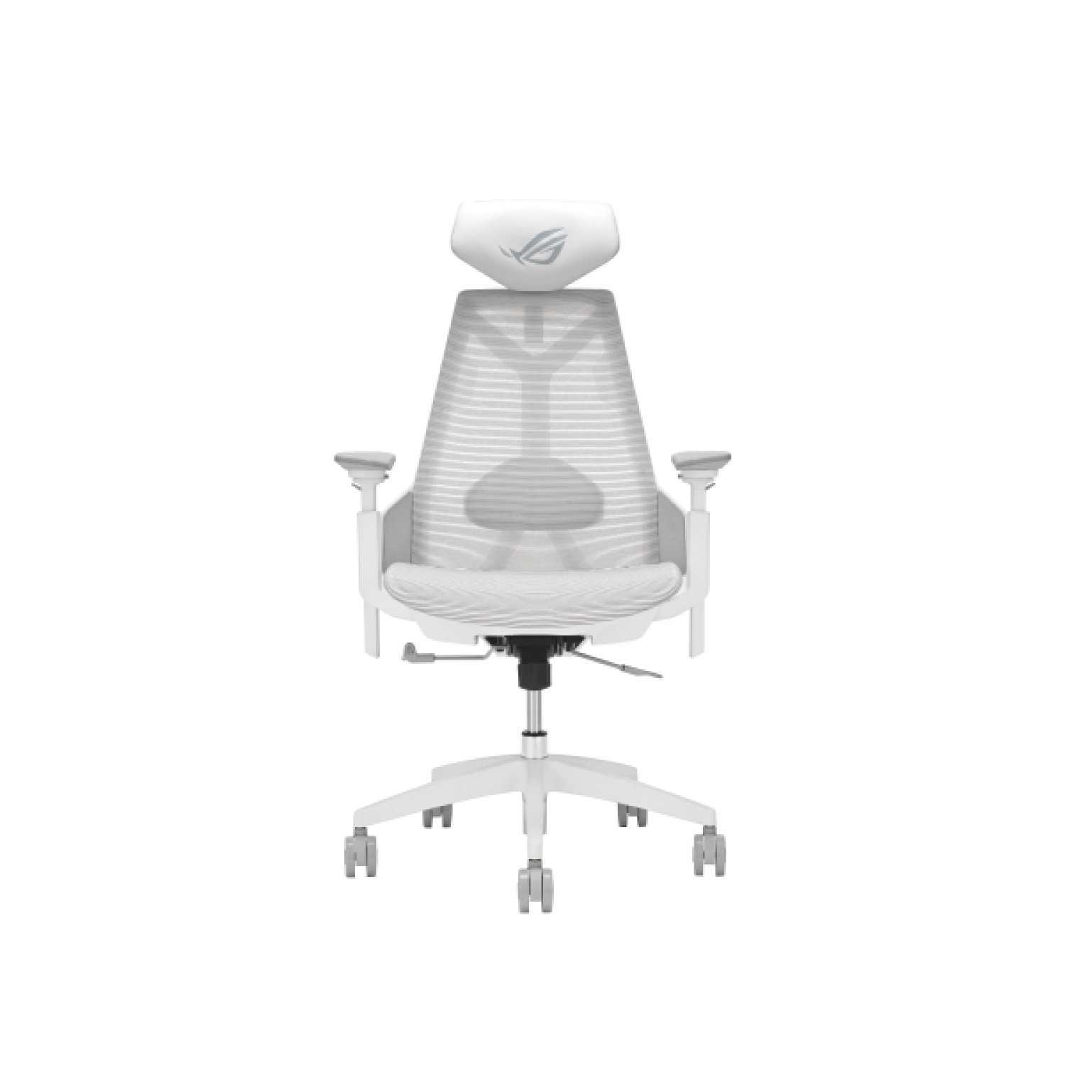 ASUS ROG Destrier Ergo Core · Silla Gaming · Asiento de Malla · Blanco