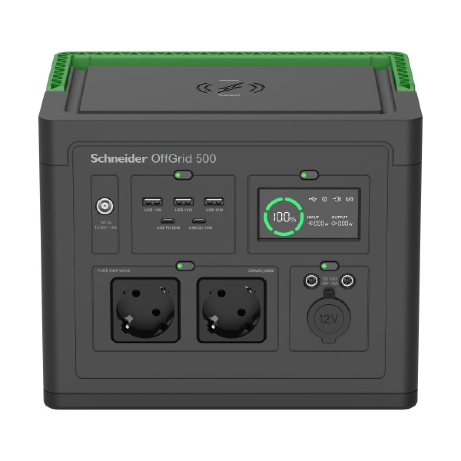 APC Portable Power Station 500 · 517Wh · Batería Litio · Onda Senoidal