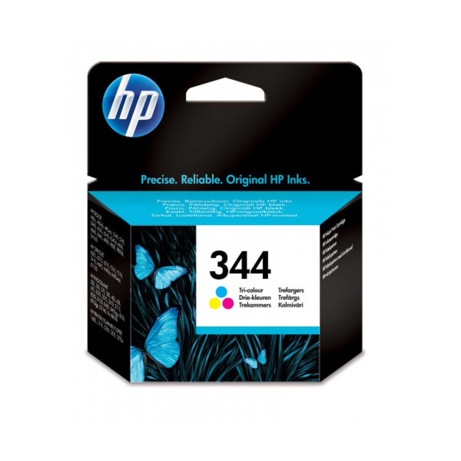 HP 344 · Cartucho Tricolor · Compatible HP DeskJet