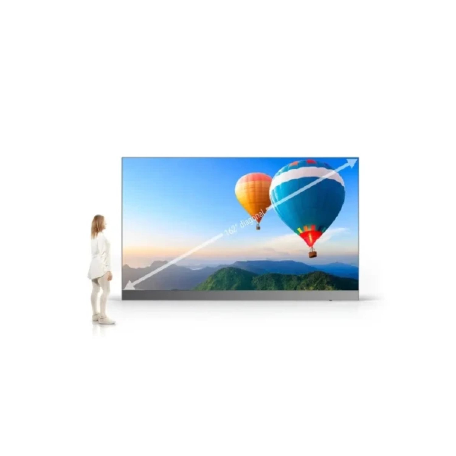 Sharp LED Display · 162" Indoor · Pixel 1,8mm · Full HD · 36 Módulos · Kit Instalación Completo