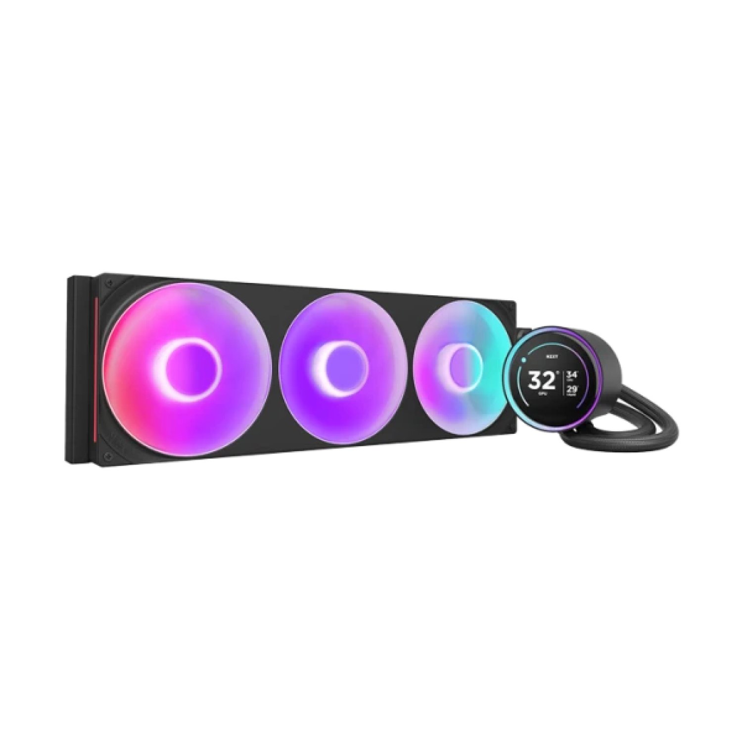 NZXT Kraken Elite 420 RGB V2 · Refrigeración Líquida AIO · 420mm · Negro
