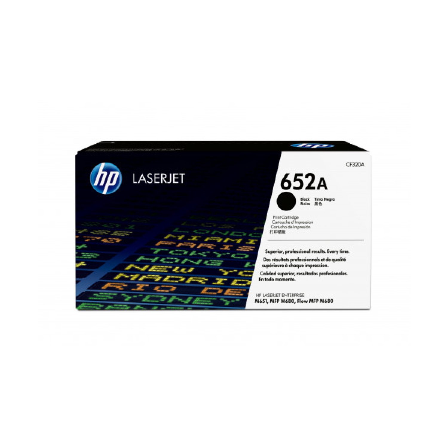 HP 652A · Tóner Negro · CF320A