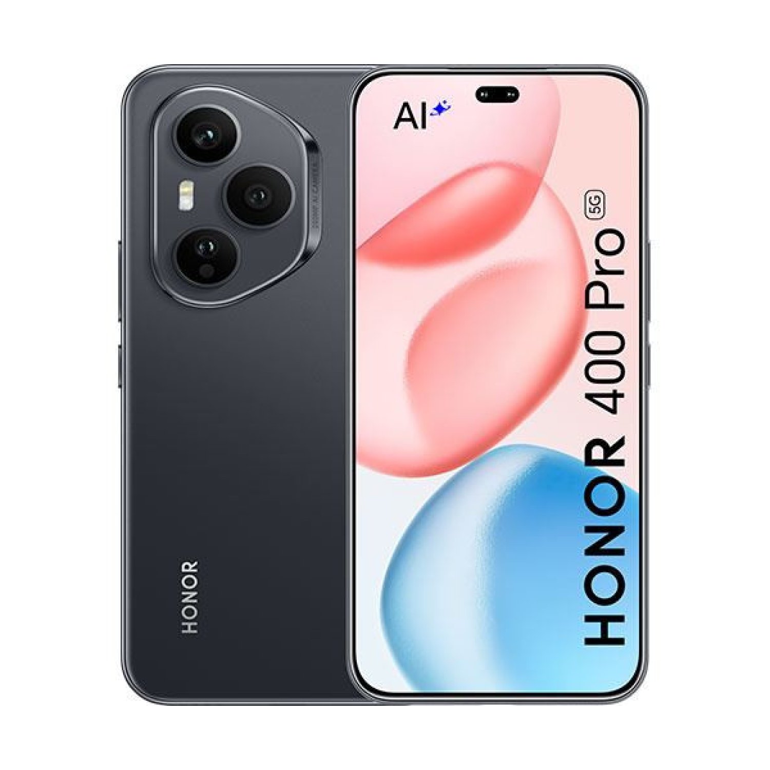 Honor 400 Pro 5G · Midnight Black · 12GB RAM · 512GB Almacenamiento