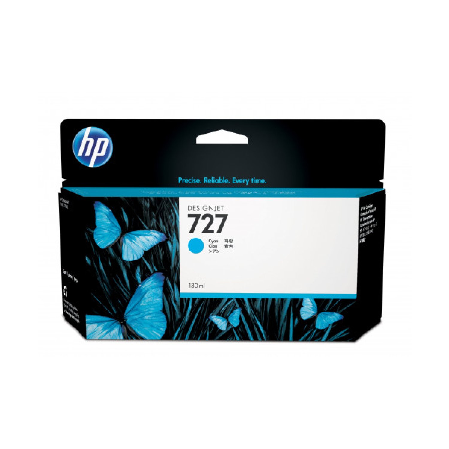 HP DesignJet 727 · Cartucho de Tinta · Cian · 130 ml