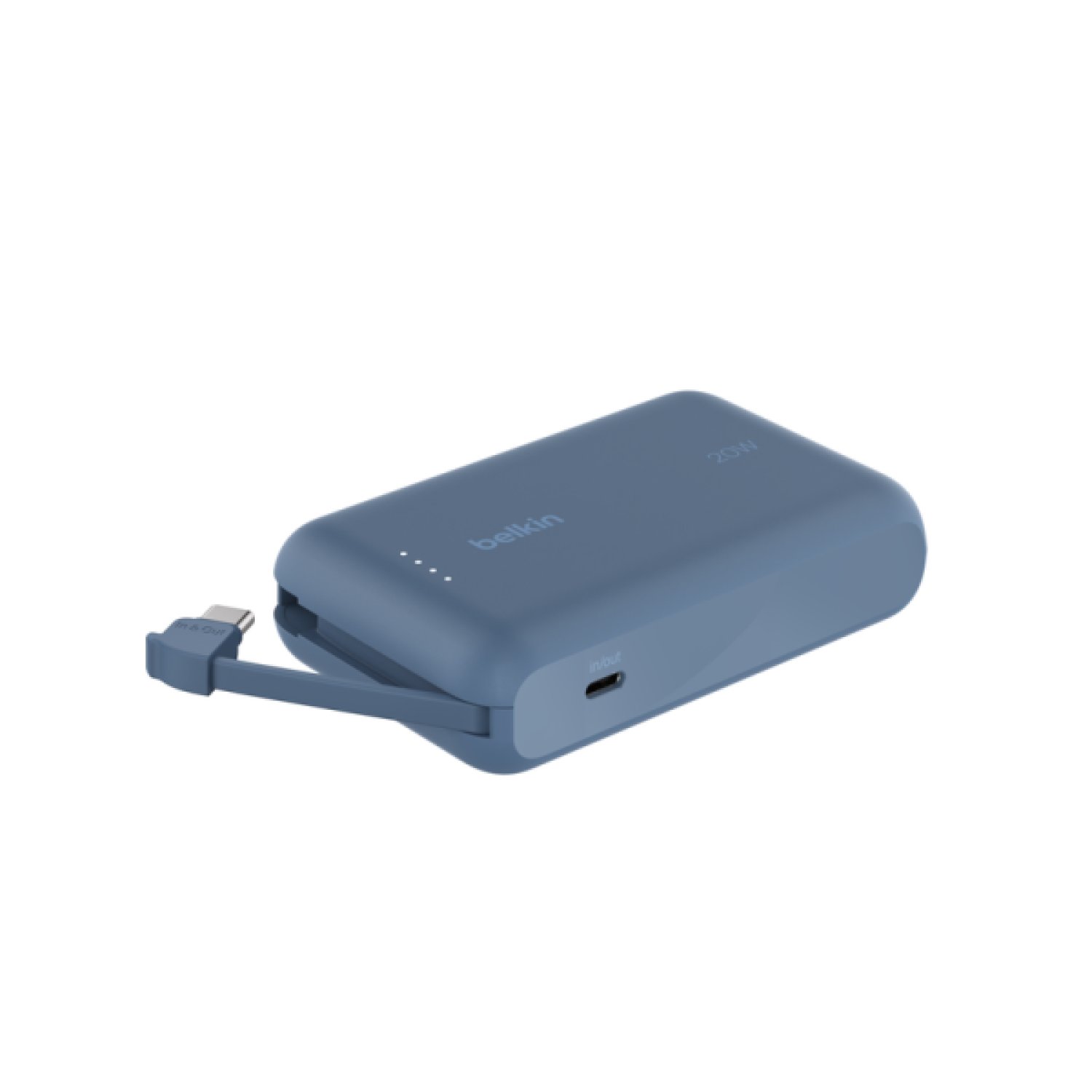 Belkin · Batería Externa · 10000 mAh · Carga Rápida · Azul