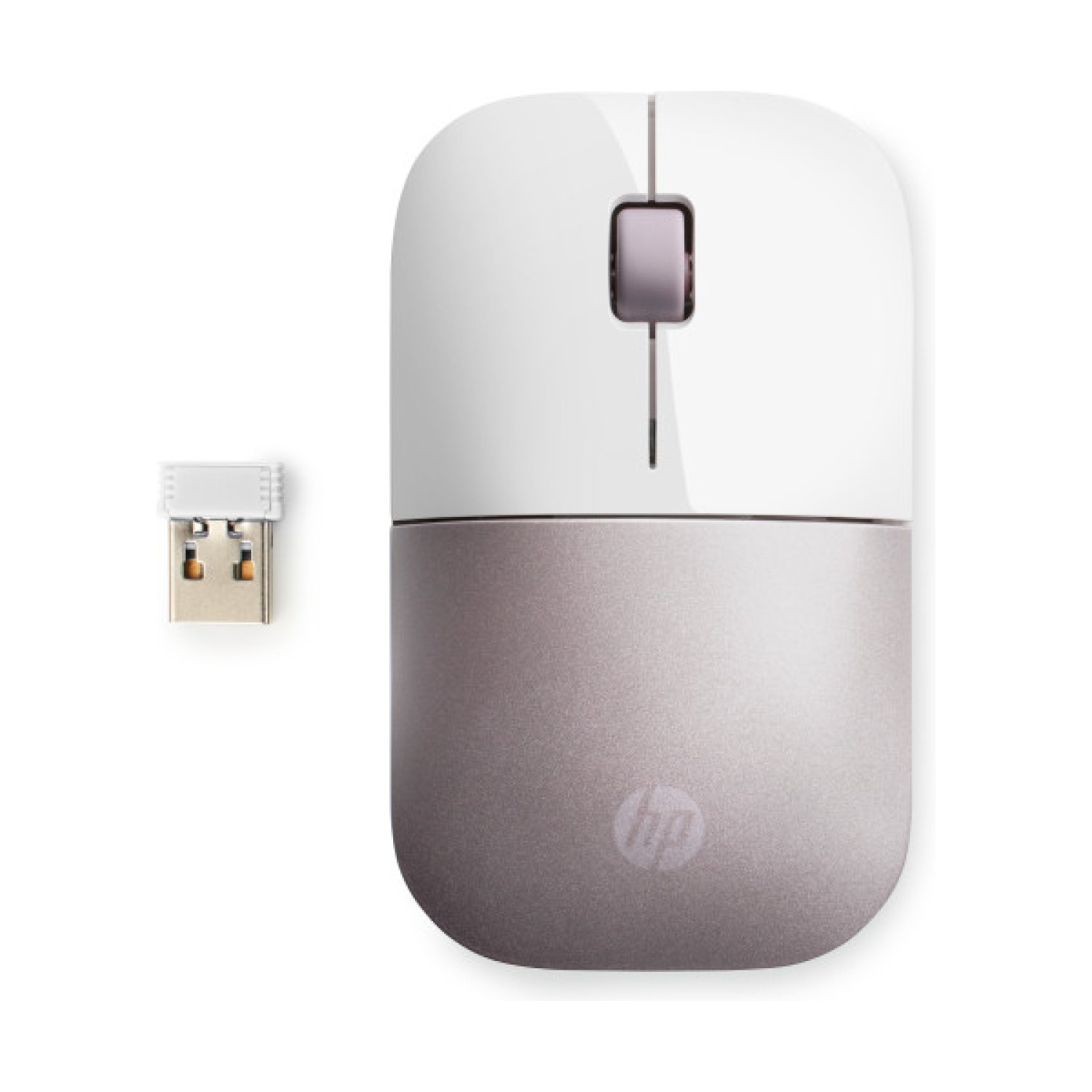 HP Z3700 · Ratón Inalámbrico · Blanco/Rosa