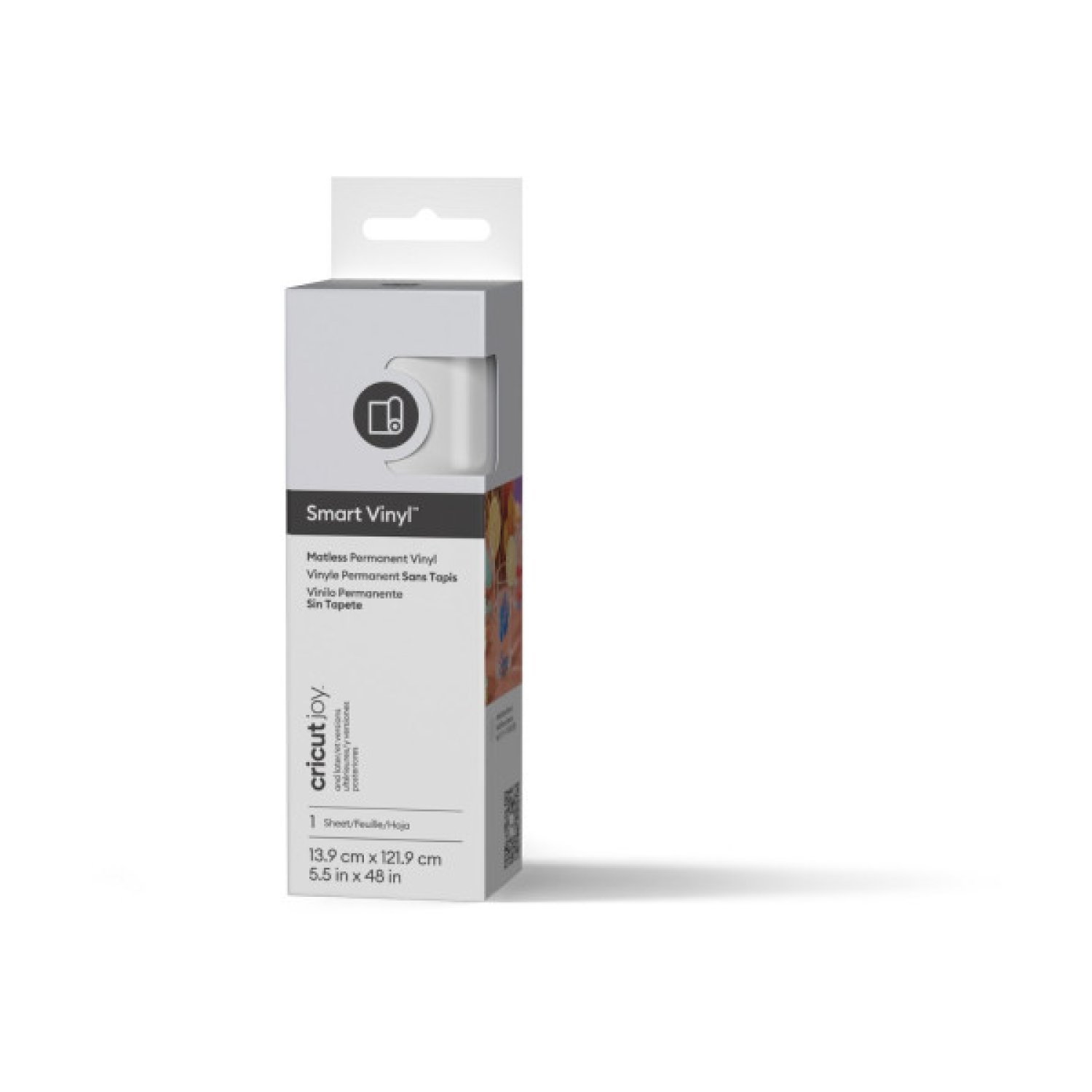 Cricut Smart Vinyl Permanent Joy · 14x122 cm · Blanco · 1 Rollo