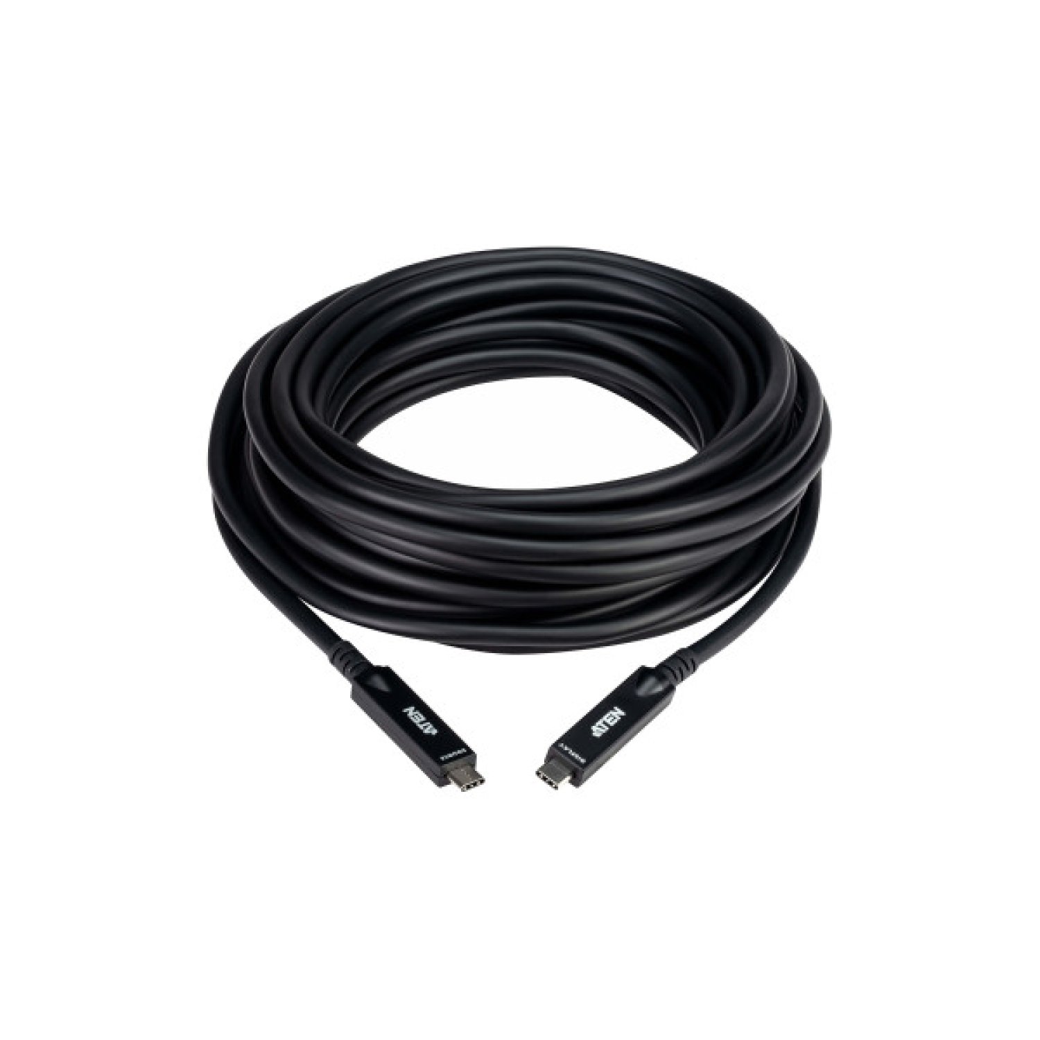 ATEN Cable USB-C · 10 metros · Negro