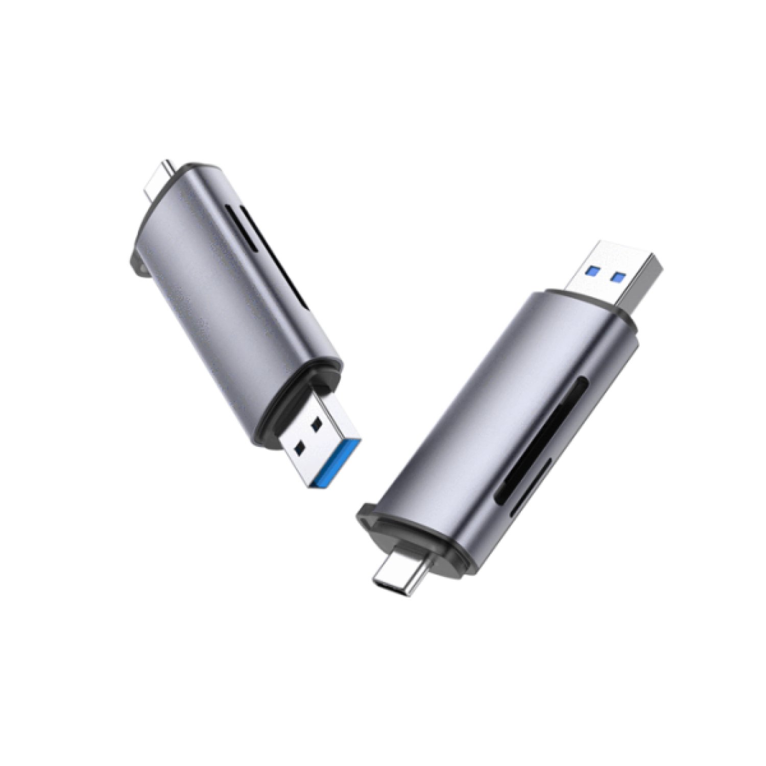 Ugreen · Lector de Tarjetas · USB/Micro-USB · Plata