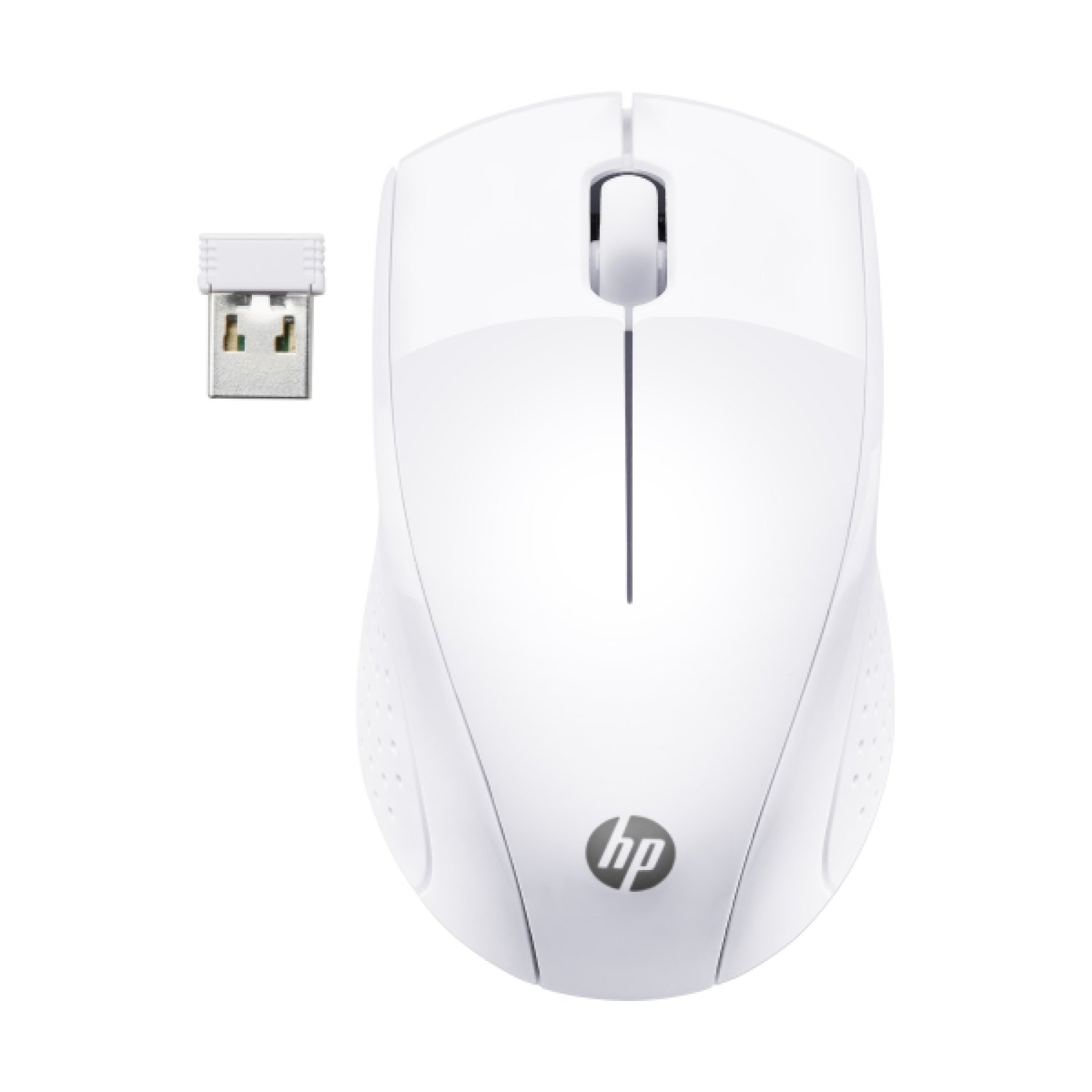 HP Ratón Inalámbrico 220 · Blanco Nieve