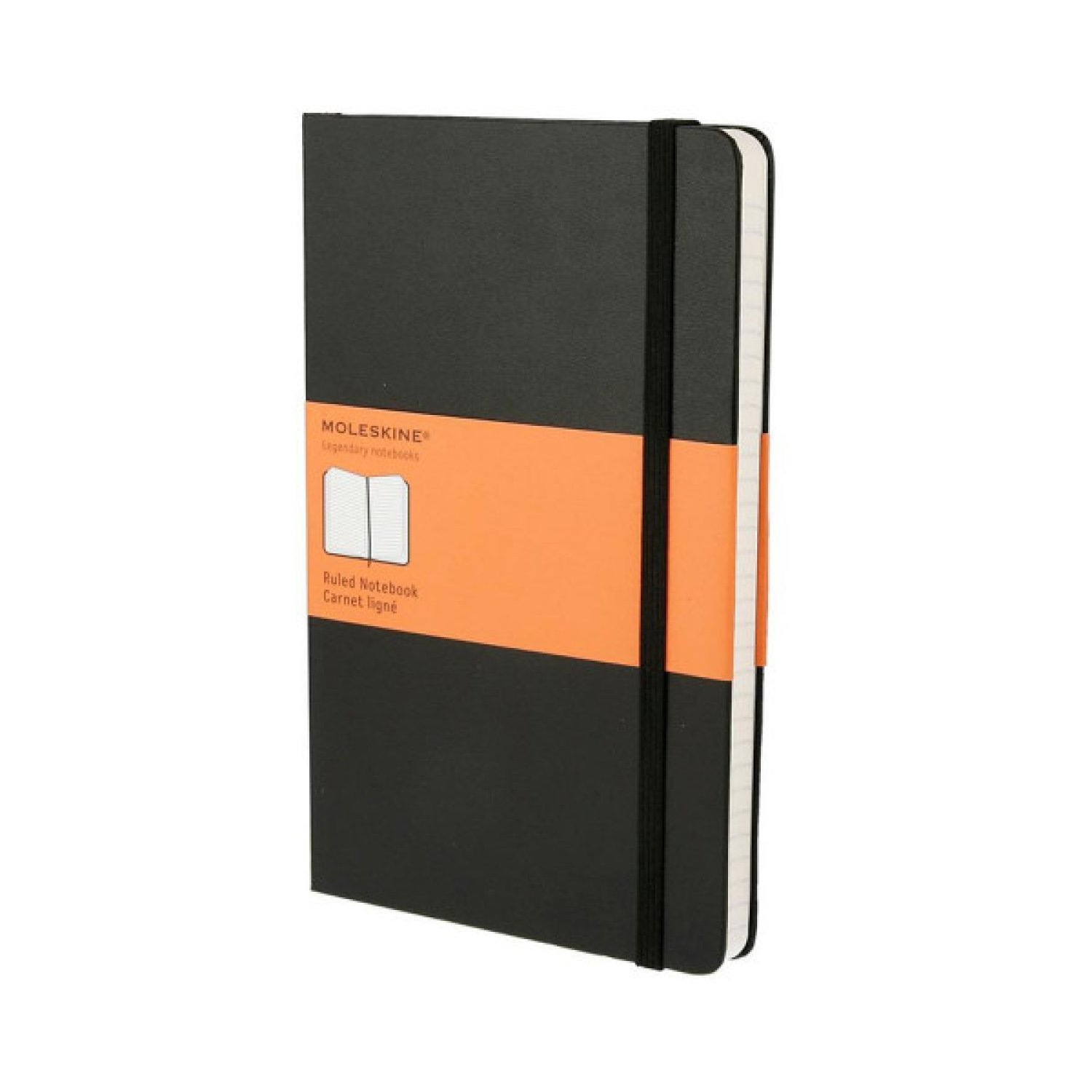 Moleskine Libreta Clásica · Tapa Dura · 13x21cm · Rayada · Negro