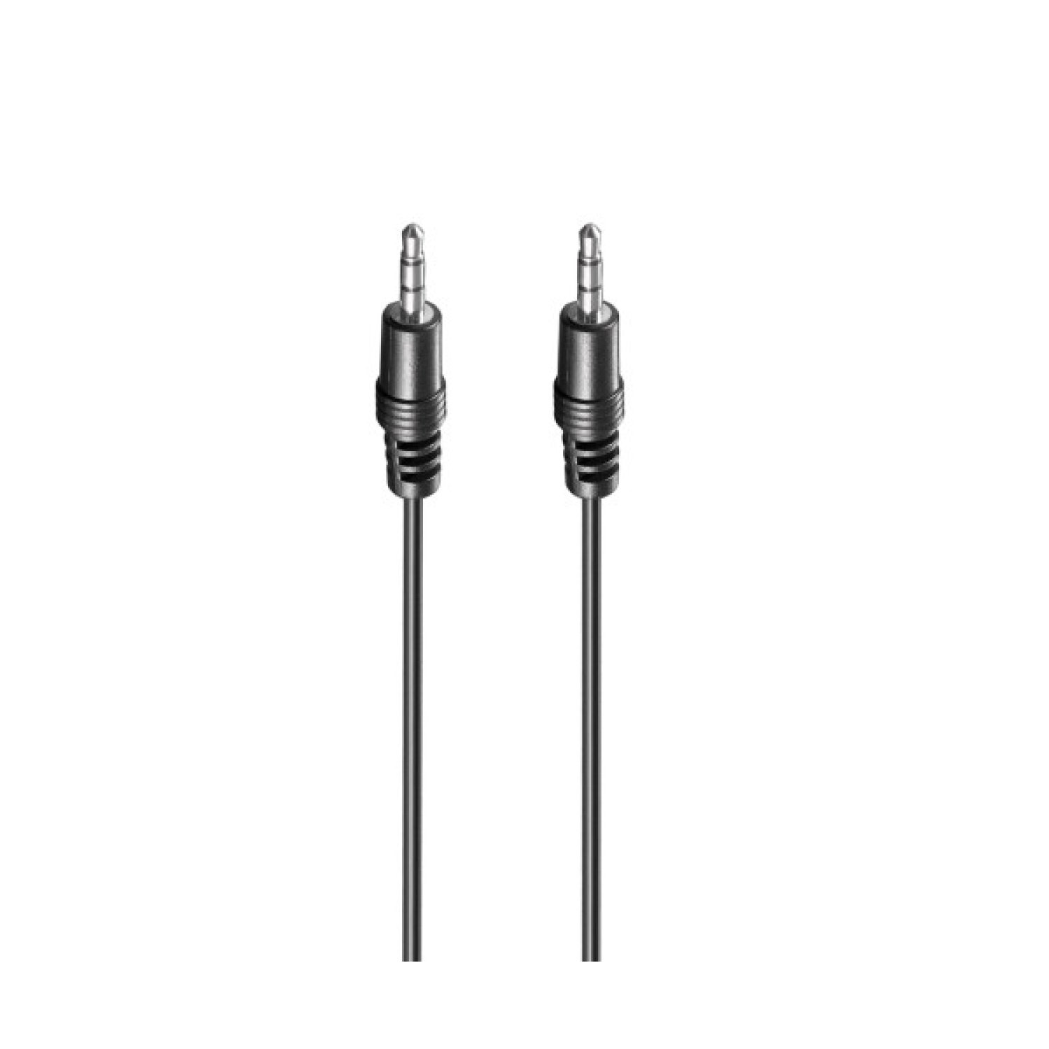 Ewent · Cable Audio 3,5mm Estéreo · 2 Metros · Conector Macho a Macho