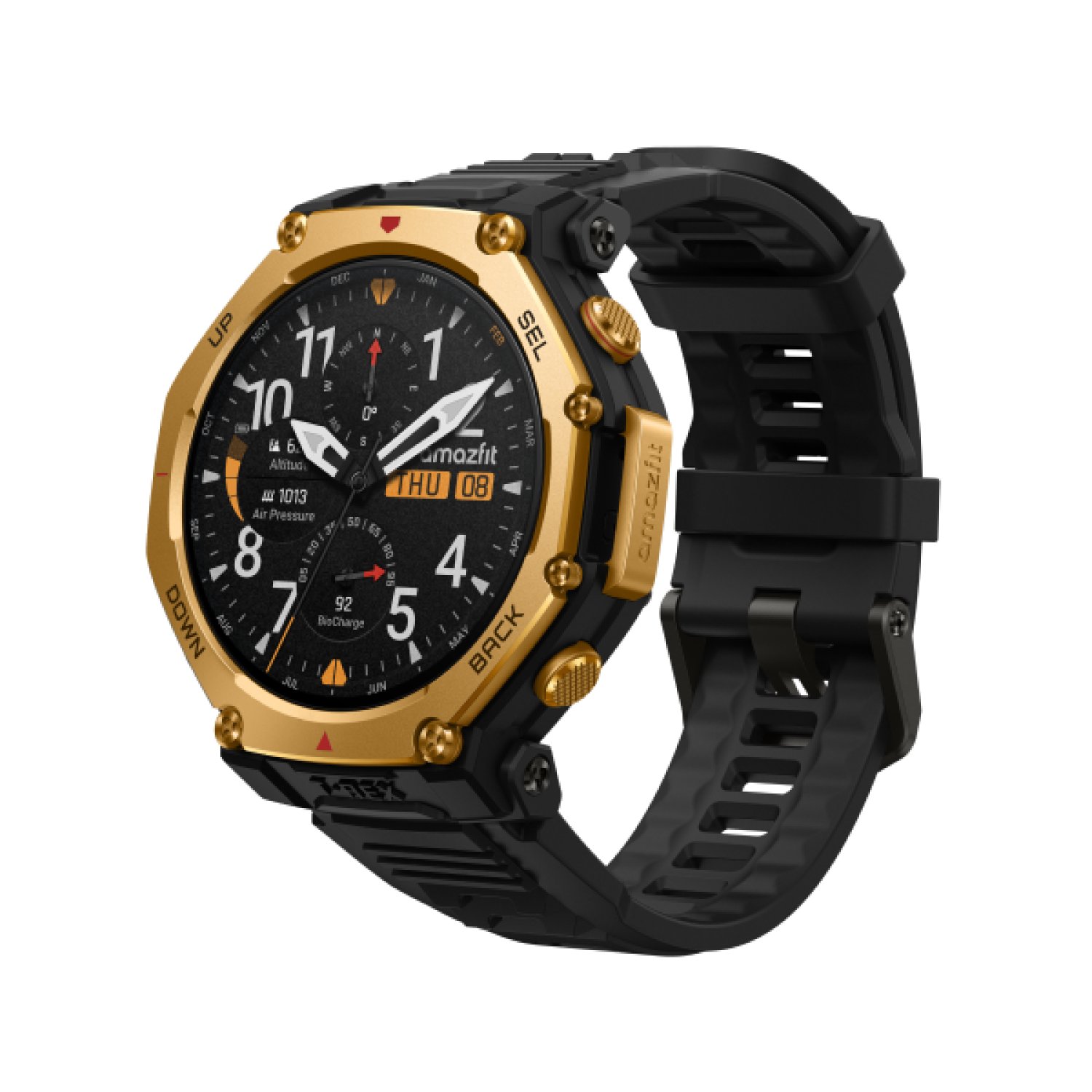 Amazfit T-Rex 3 Pro · Smartwatch 48mm · AMOLED 1,5" · GPS · WiFi · Oro