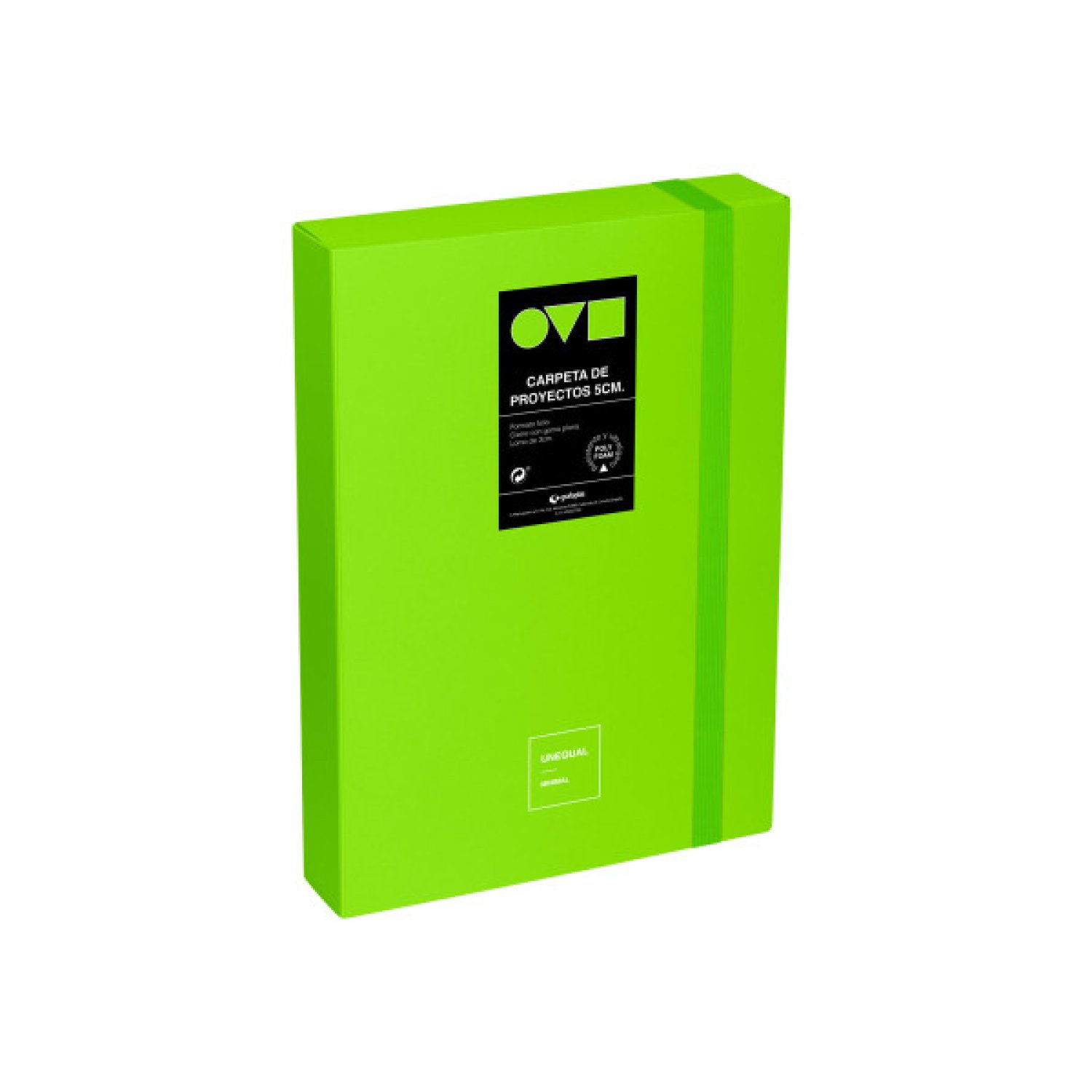 Grafoplas · Caja de Proyectos · Polyfoam · 5cm · Verde Minimal