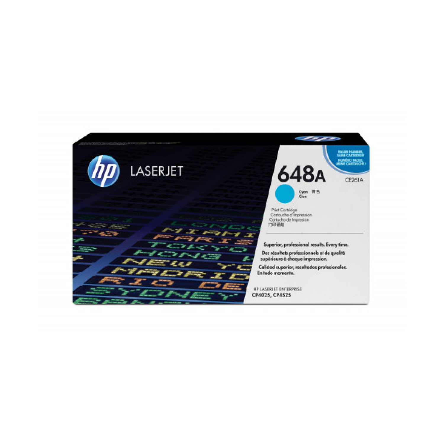 HP Toner 648A · Cian · Compatible CE261A