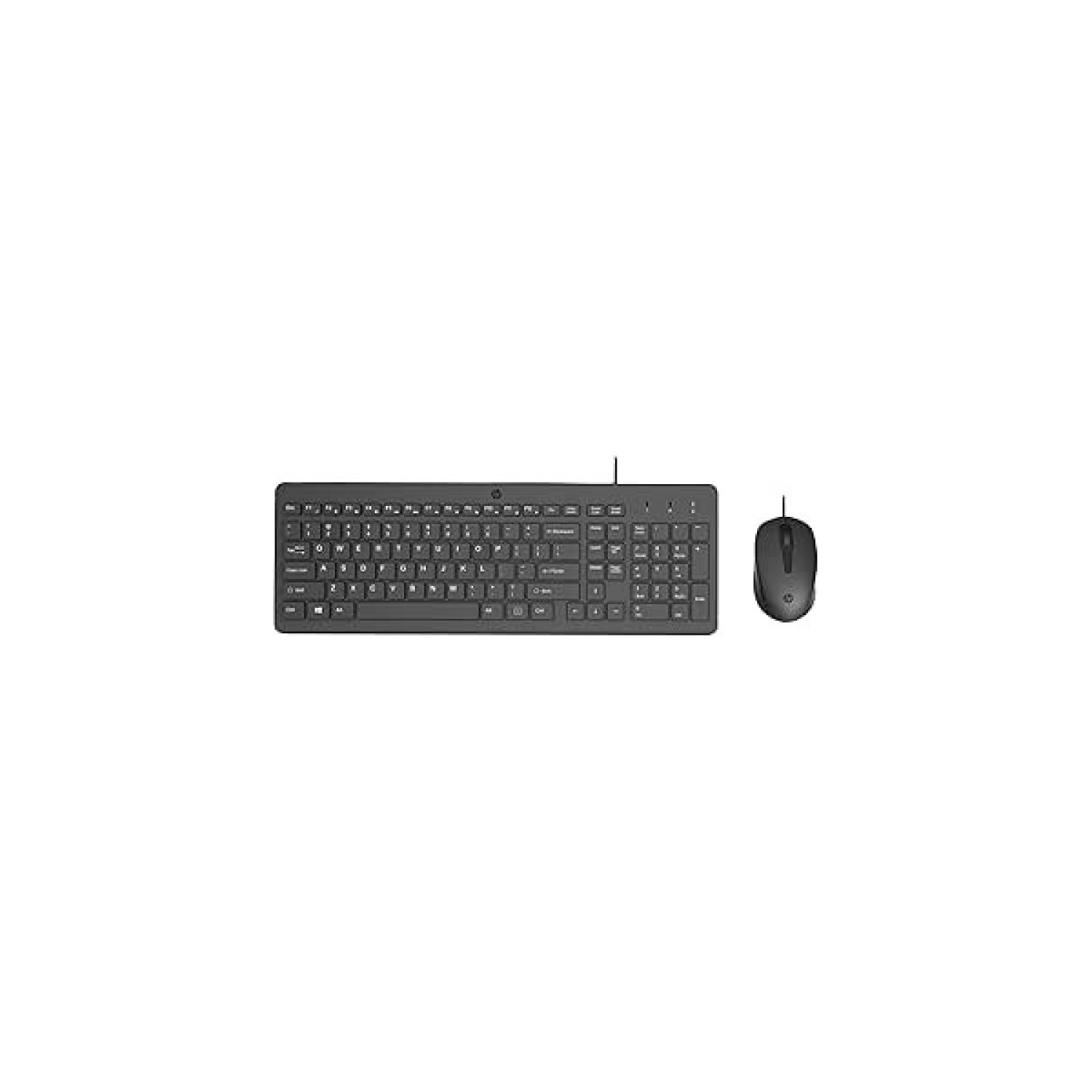 HP Teclado y Ratón con Cable 150 · Combo USB · Conexión Alámbrica