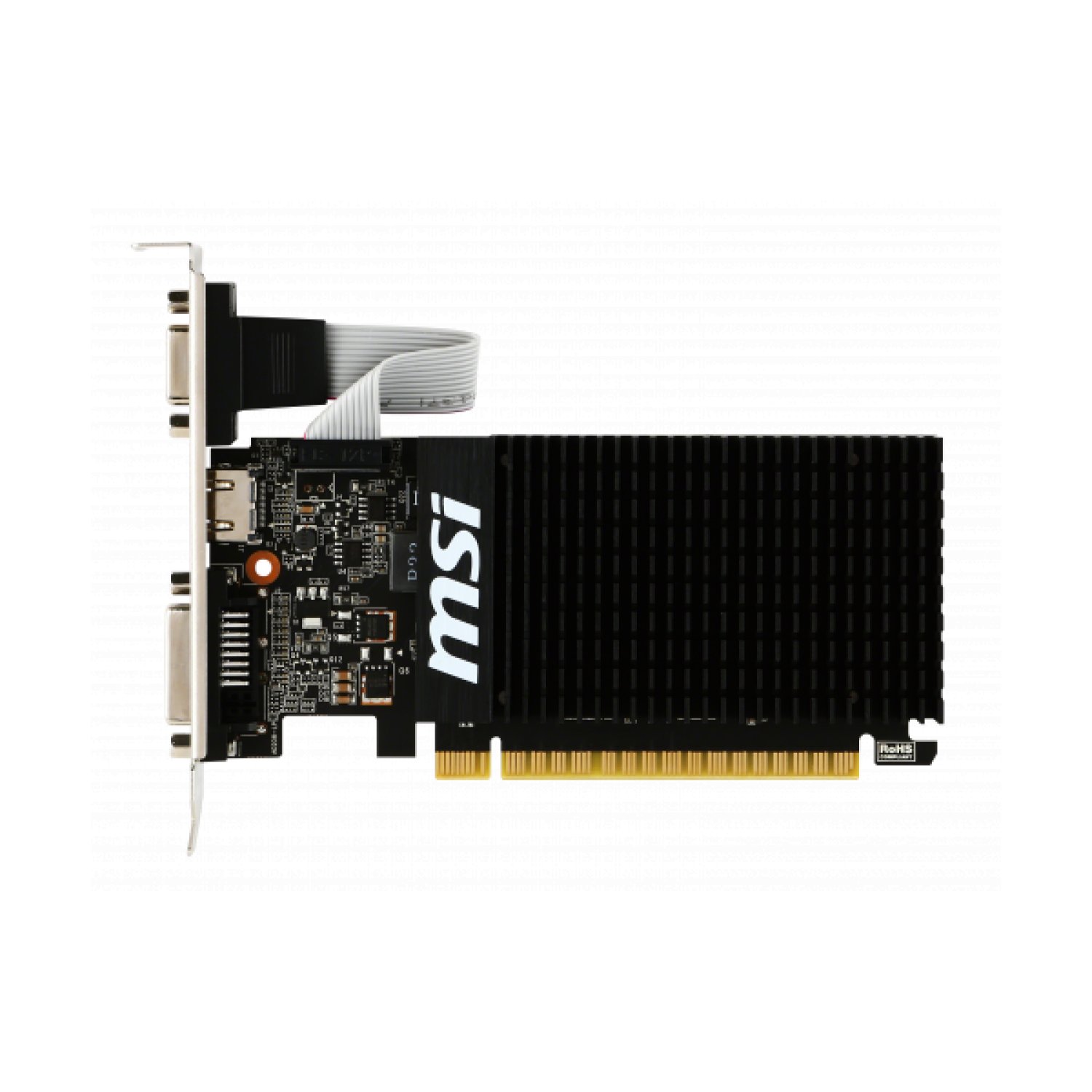 MSI GeForce GT 710 · 2GB GDDR3 · Tarjeta Gráfica