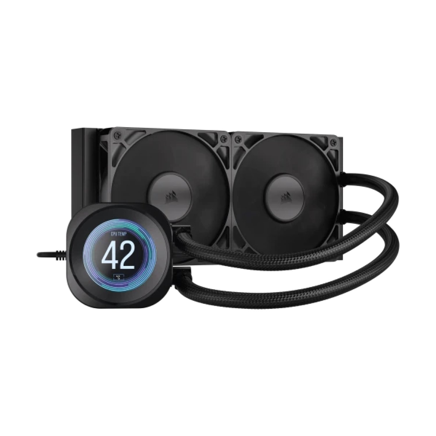 Corsair Nautilus 240 RS · Refrigeración Líquida Todo en Uno · 240mm · LCD · Negro