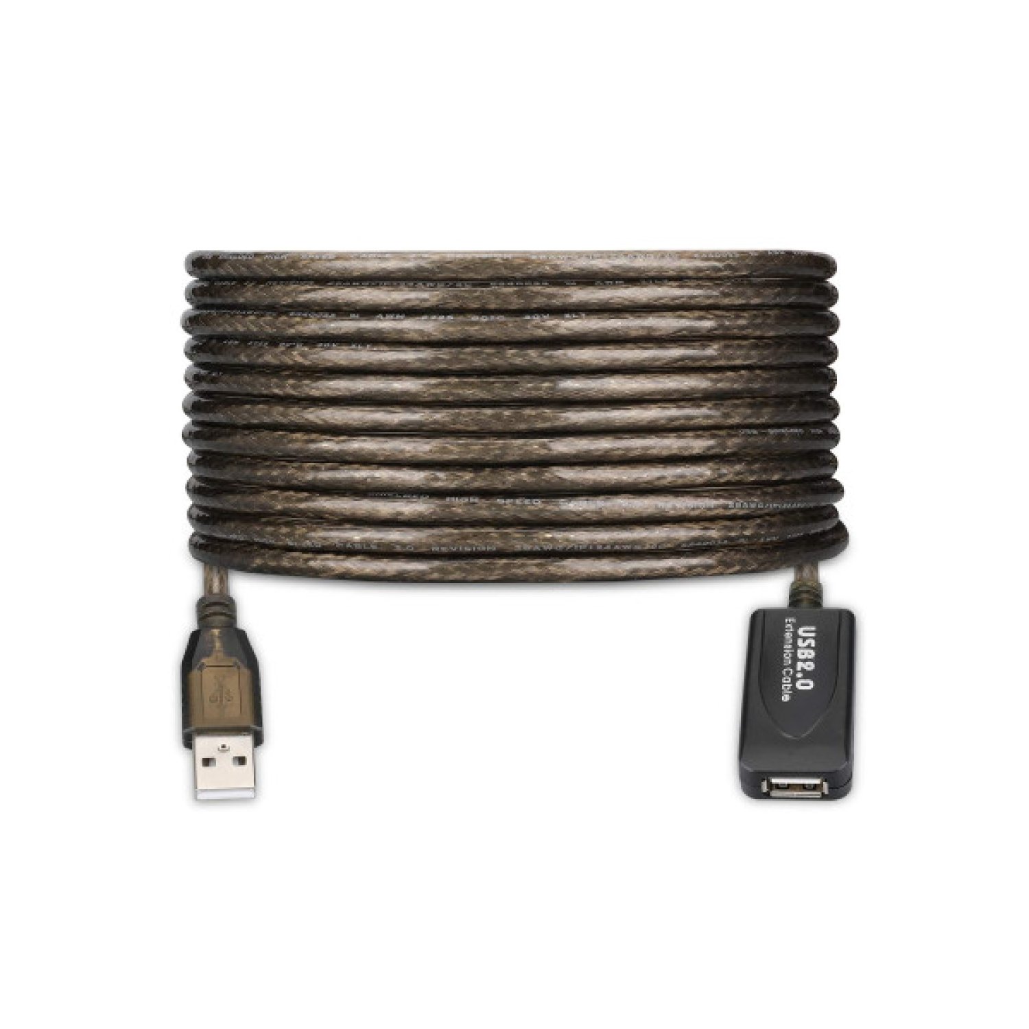 Ewent EW1024 · Cable USB 2.0 · 25m · USB A · Negro