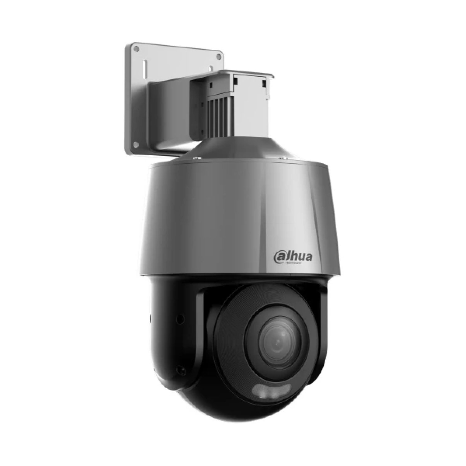 Dahua Cámara IP PTZ · 4MP Starlight+ · IP66 · IR 30m · Altavoz · Detección Nivel Agua