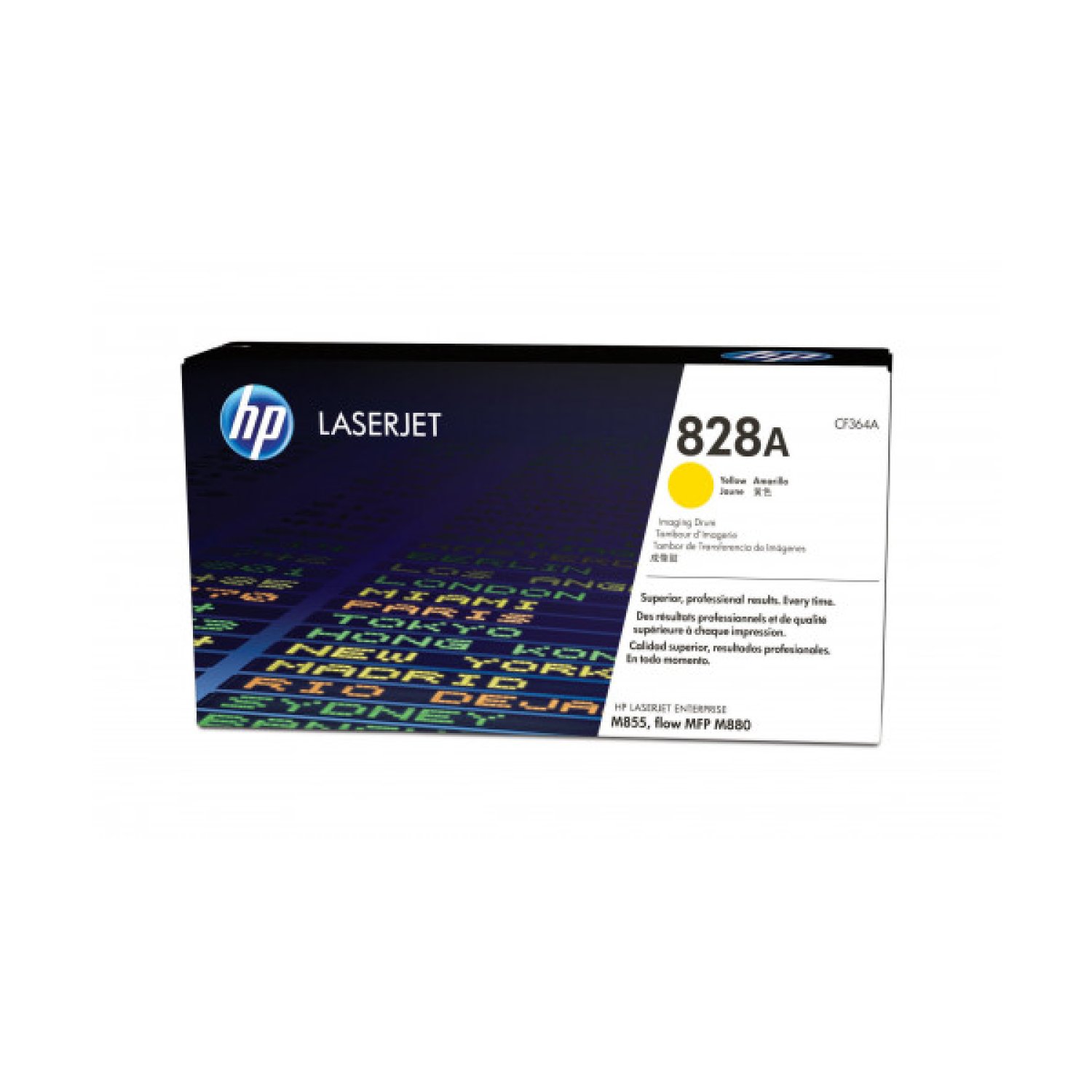HP 828A · Tóner Amarillo · CF364A