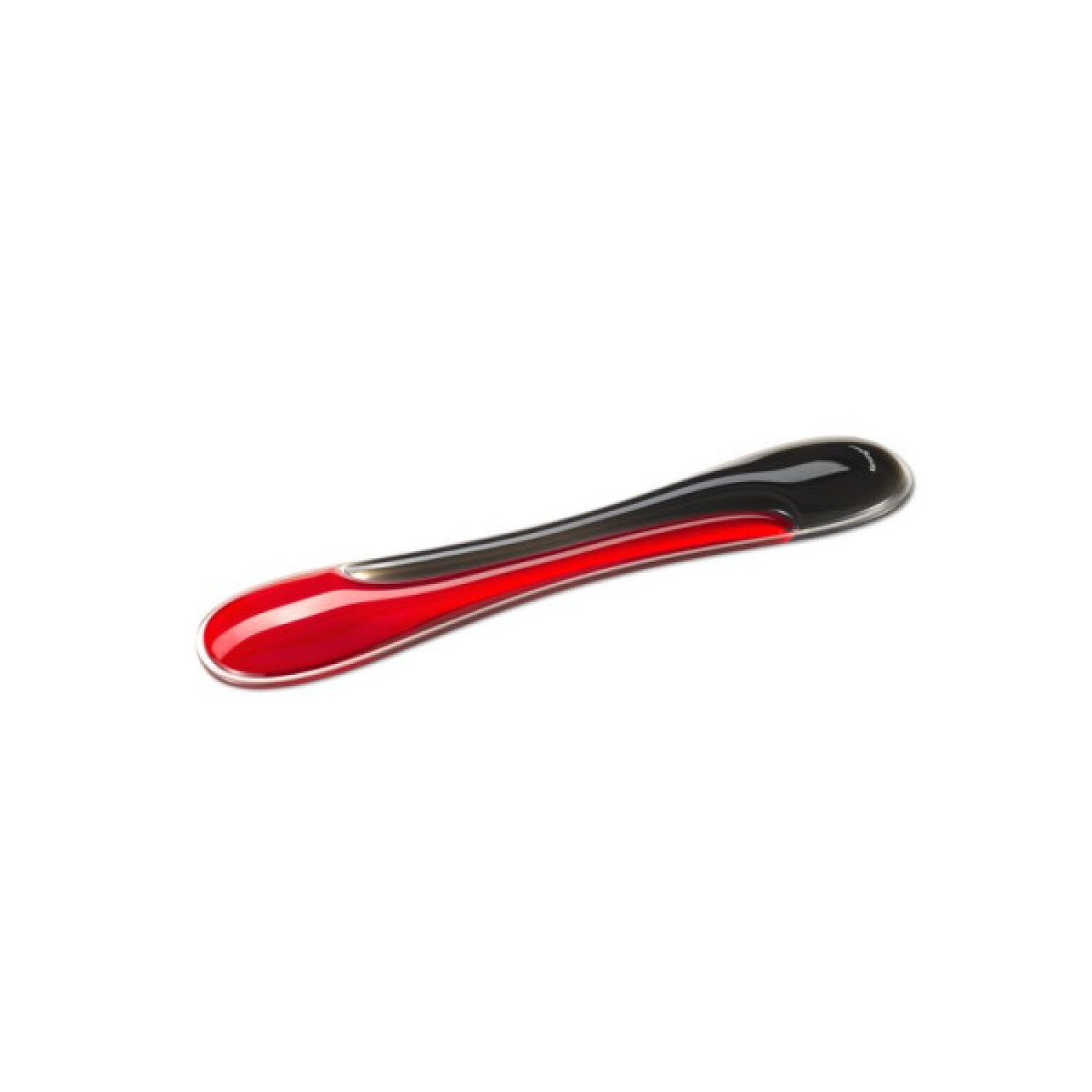 Kensington K62442WW · Reposamuñecas Gel Dúo · Teclado Slim · Negro/Rojo